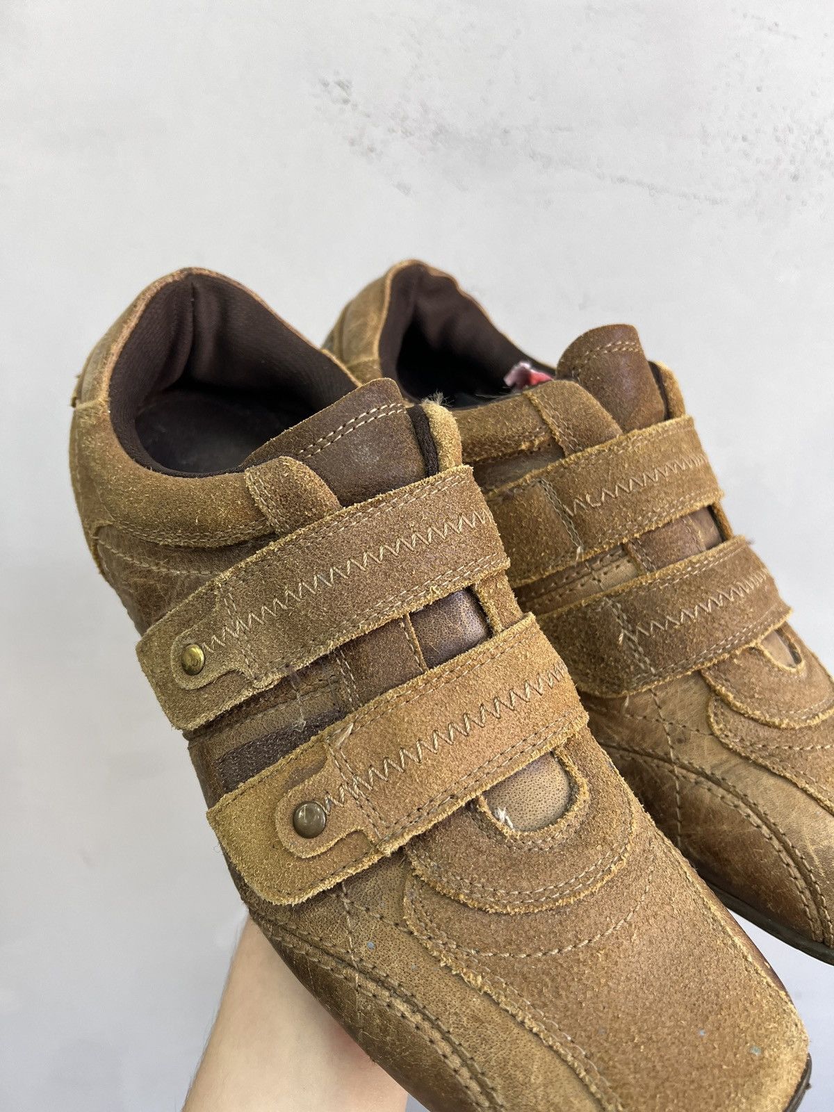 14th Addiction 14th addiction style y2k suede leather boots low hype Size US 9 / EU 42 - 3 Thumbnail