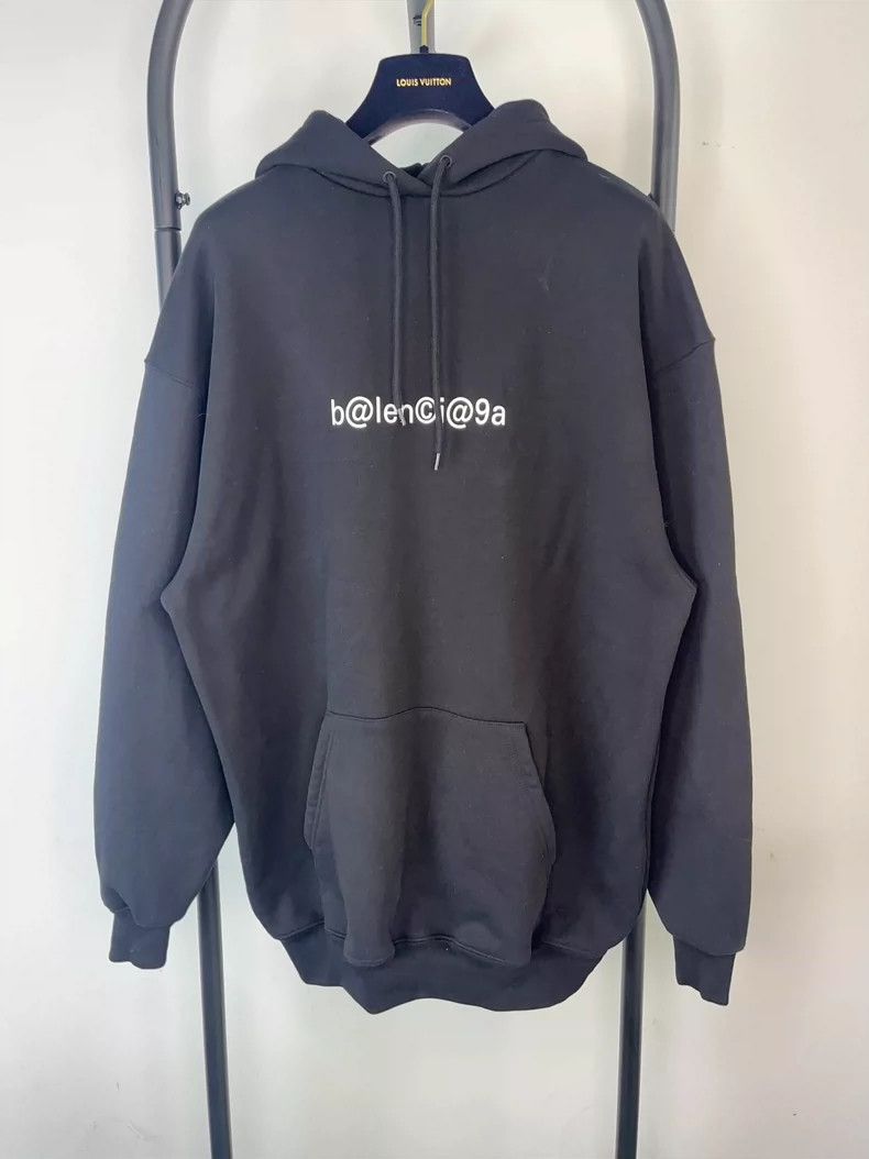 Balenciaga Balenciaga Letter printed hooded long-sleeved sweater Size US XS / EU 42 / 0 - 1 Thumbnail