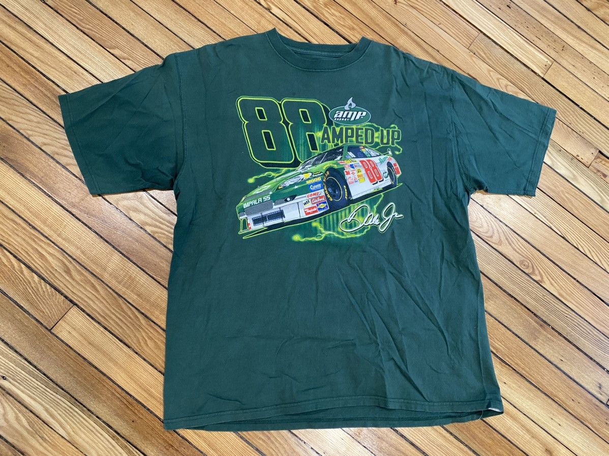 Chase Authentics × NASCAR × Vintage Vintage Dale Earnhardt Jr Tshirt XL/xxl Size US XL / EU 56 / 4 - 1 Thumbnail