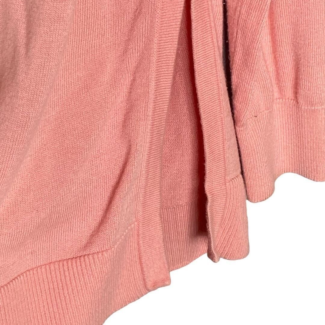 Other Repeat Womens Sweater Easy Knit Long Sleeve V Neck Side Slit Pink Size Medium Size M / US 6-8 / IT 42-44 - 5 Thumbnail