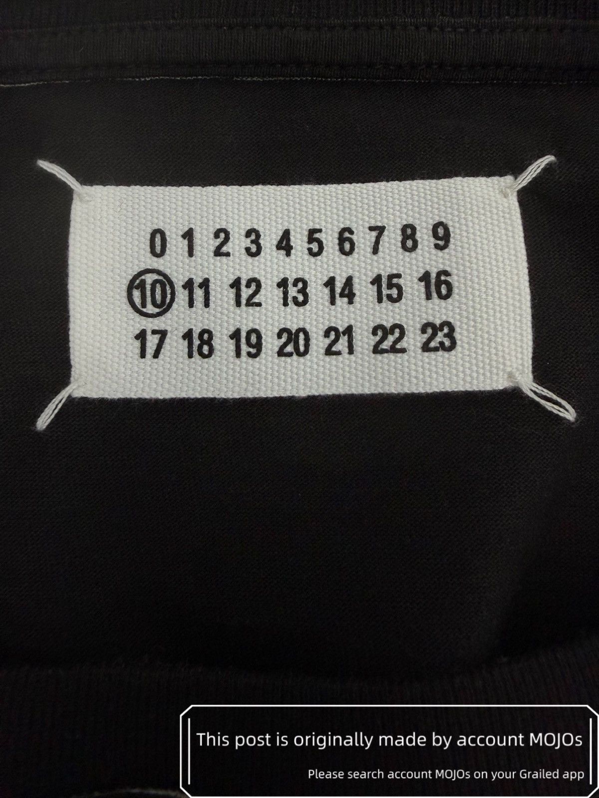 Maison Margiela Sz 50 Maison Margiela 10SS Fading White L/S Tee mojos1057 Size US M / EU 48-50 / 2 - 4 Thumbnail