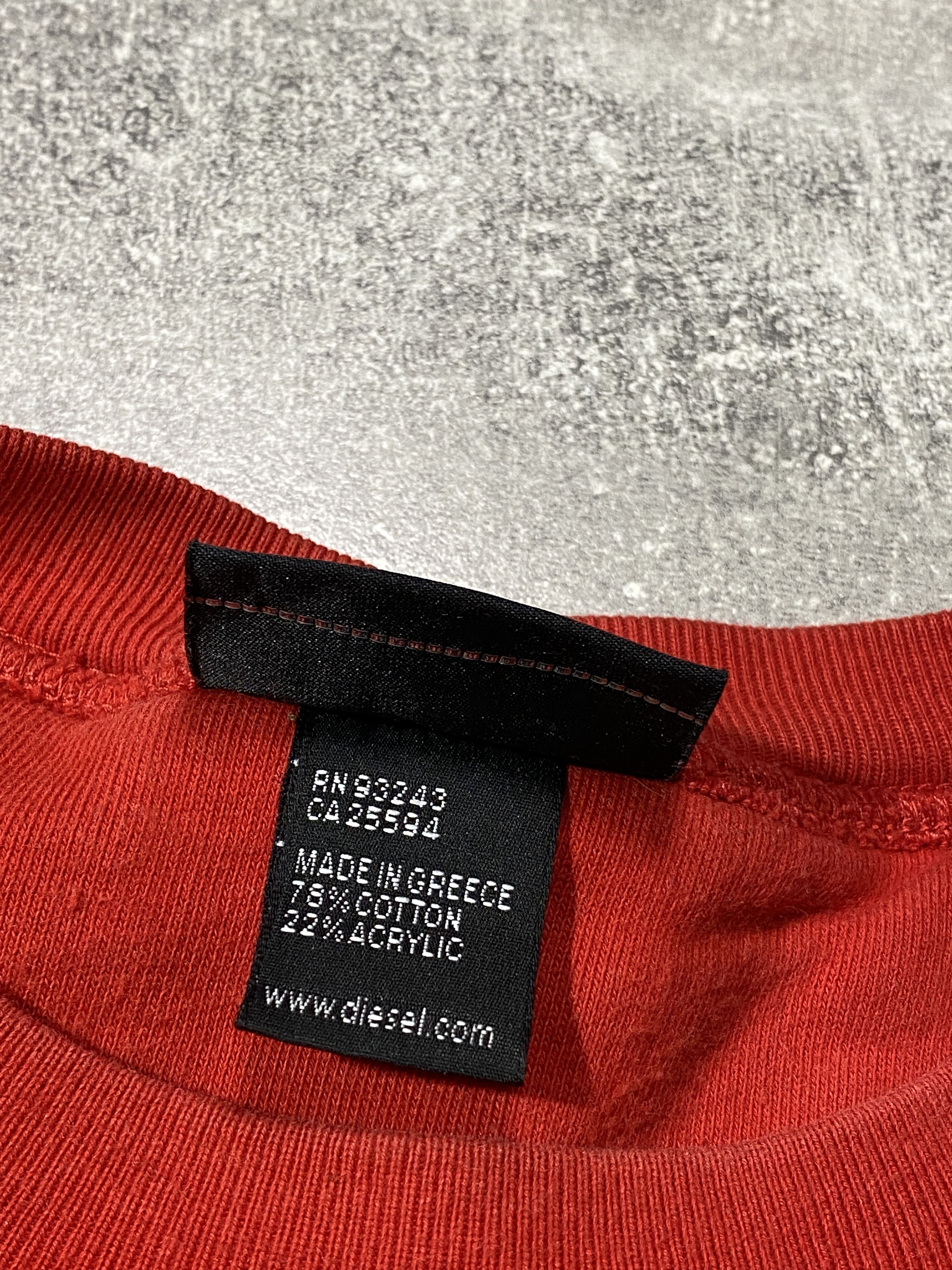 Diesel Vintage Y2K Diesel Denim Devision Crewneck Size US S / EU 44-46 / 1 - 6 Thumbnail