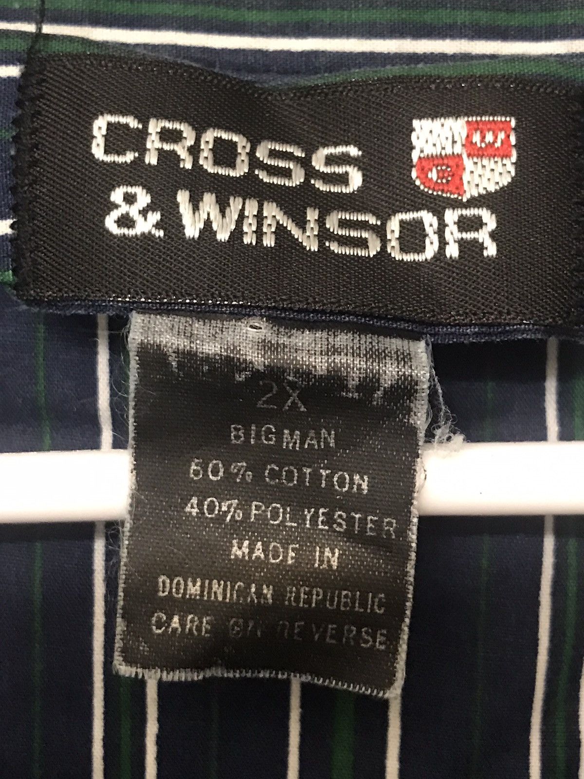 Other CROSS & WINSOR Men's 2-Piece Striped Pajamas Size 2X Size 44 - 4 Thumbnail