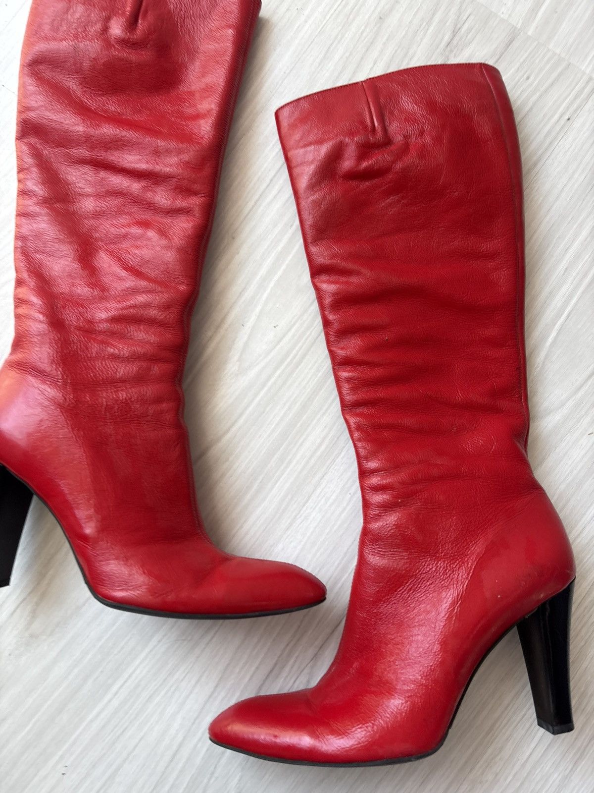 Vintage y2k leather boots Size US 7.5 / IT 37.5 - 9 Thumbnail