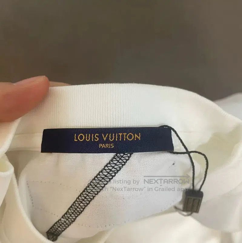 Louis Vuitton Louis Vuitton NBA White Short Sleeve T-Shirt . Size US M / EU 48-50 / 2 - 3 Thumbnail