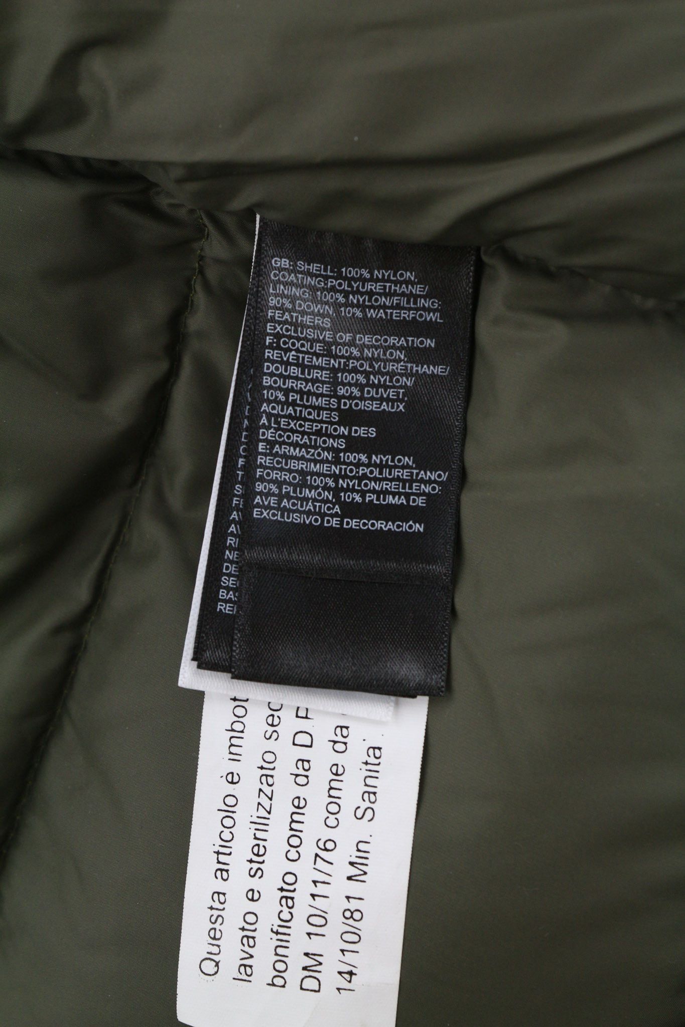 The North Face M 700 Down Quilted Logo High Neck Puffer 81679 Size US M / EU 48-50 / 2 - 8 Thumbnail