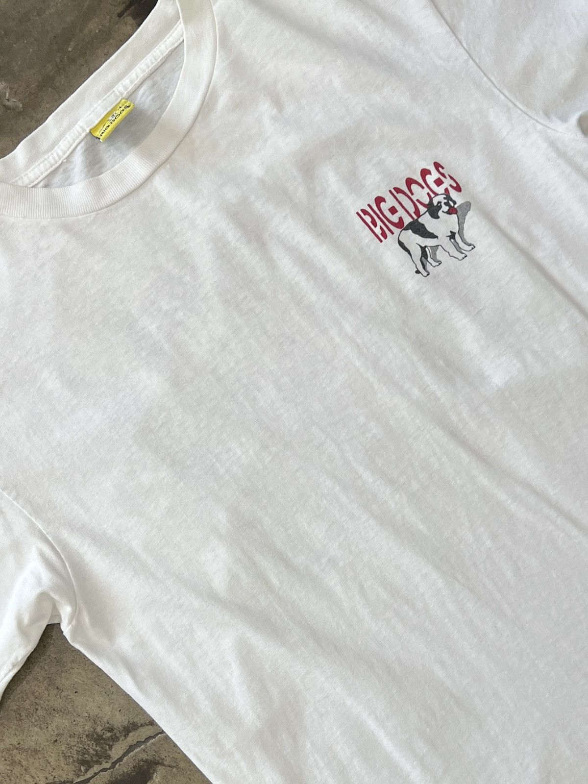 Big Dogs Vintage 90s Big Dog Recycle or Die Single Stitch Tee Large Size US L / EU 52-54 / 3 - 4 Thumbnail
