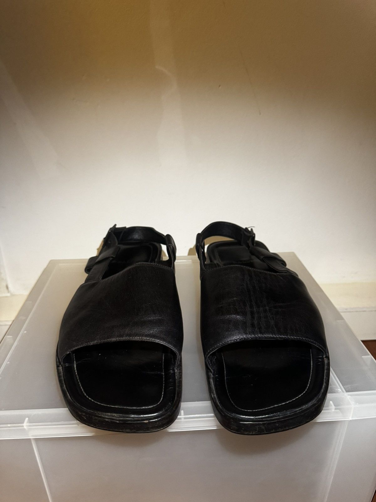 Bally Bally calfskin leather sandals Size US 13 / EU 46 - 1 Thumbnail