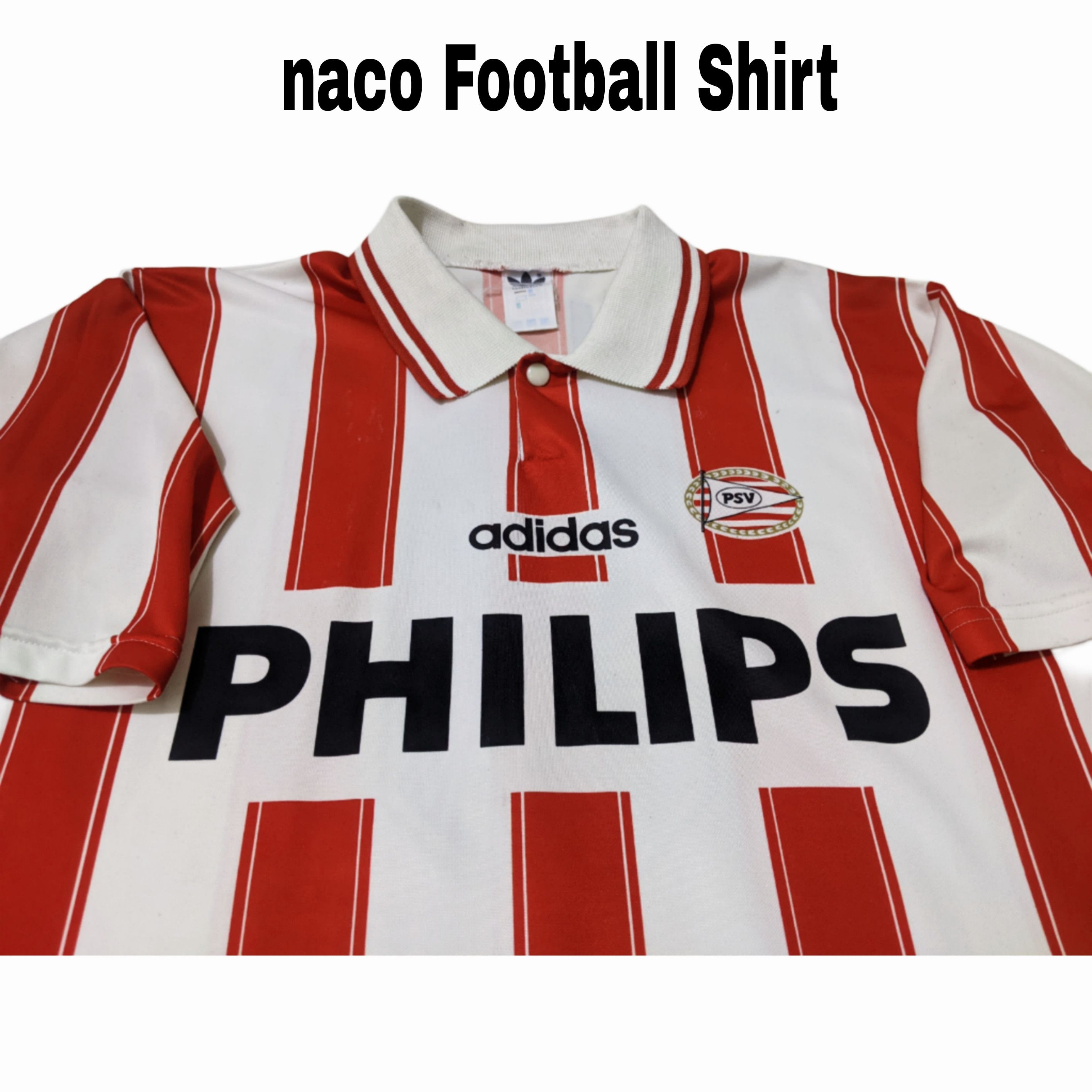 Adidas Jersey PSV EINDHOVEN 1995-95 Ronaldo football shirt Size US M / EU 48-50 / 2 - 6 Thumbnail