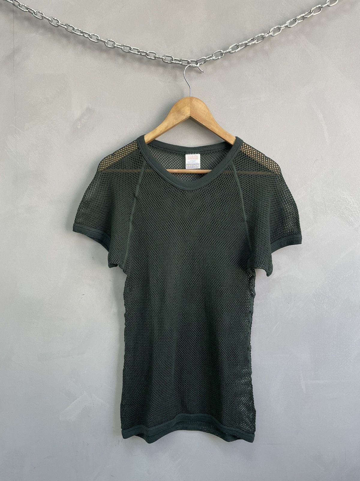 Diesel Vintage slim mesh top GPJ style t shirts y2k Size US L / EU 52-54 / 3 - 2 Thumbnail