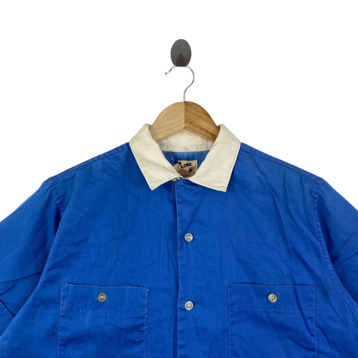 Vintage Vintage 70s Earl Hayes Chevrolet Bowling Shirt Pin Lord Tag Size US L / EU 52-54 / 3 - 3 Thumbnail