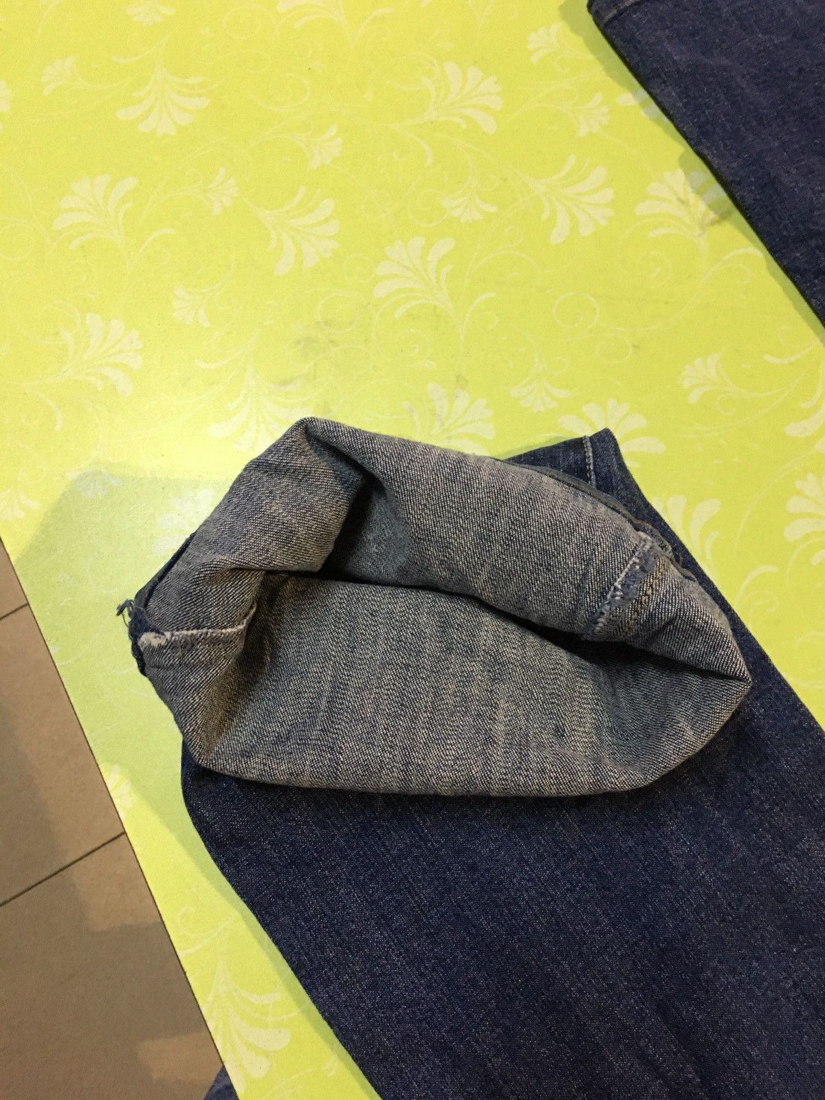 Japanese Brand Oririn jeans flare Size 31" - 4 Thumbnail