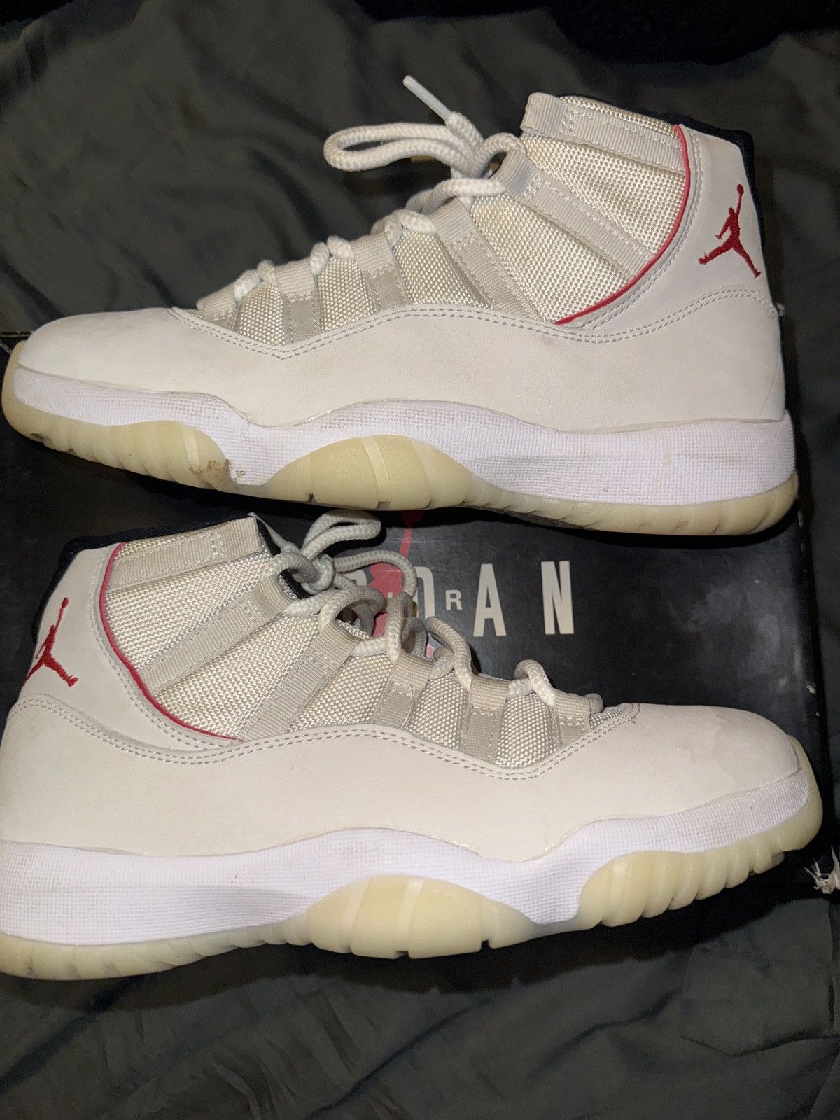 Jordan Brand Jordan 11 Retro Platinum Tint Size US 8.5 / EU 41-42 - 3 Thumbnail