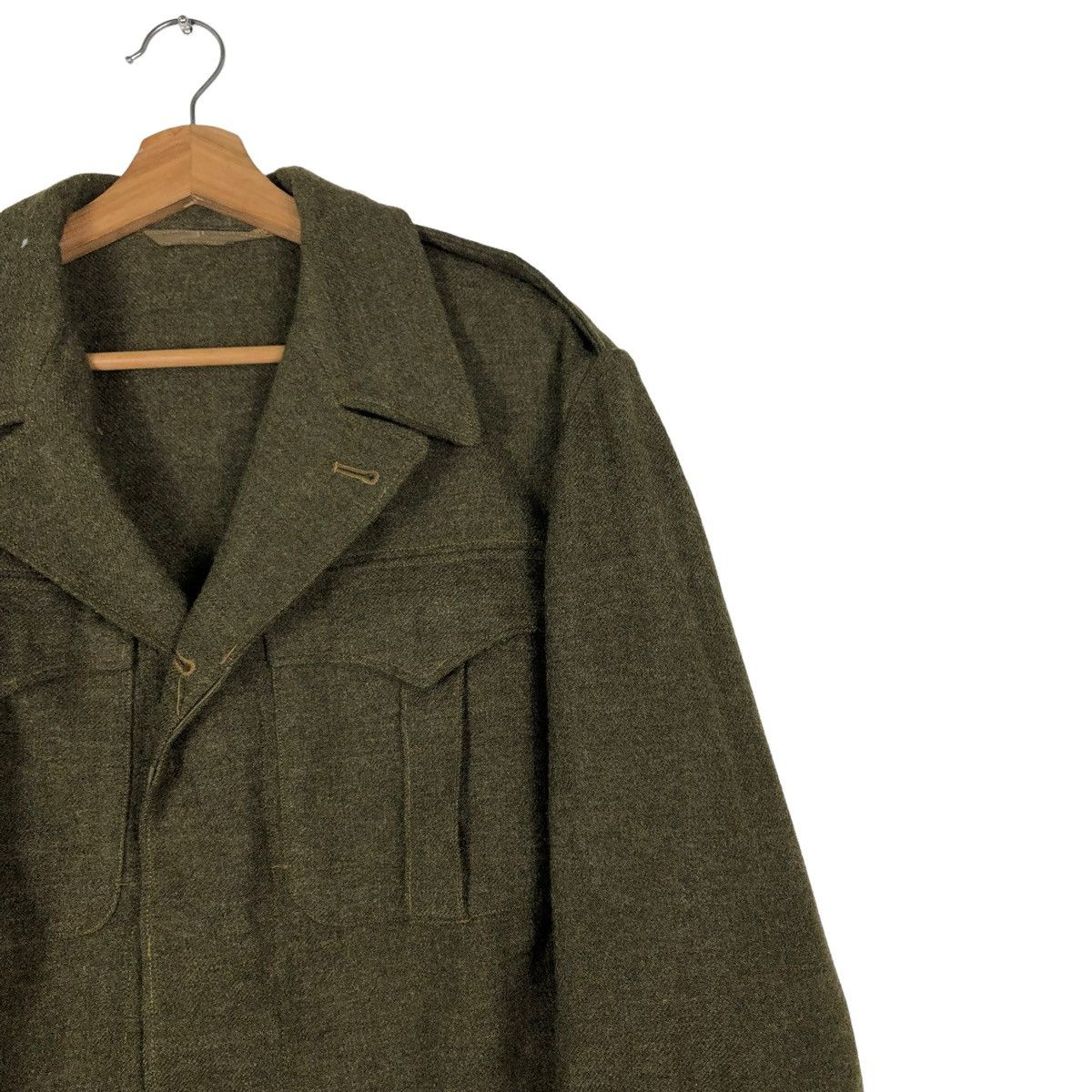 Vintage 🔥TRUE VINTAGE 1955 MILITARY CARGO JACKET BELT BUZZ RICKSONS Size US M / EU 48-50 / 2 - 4 Thumbnail