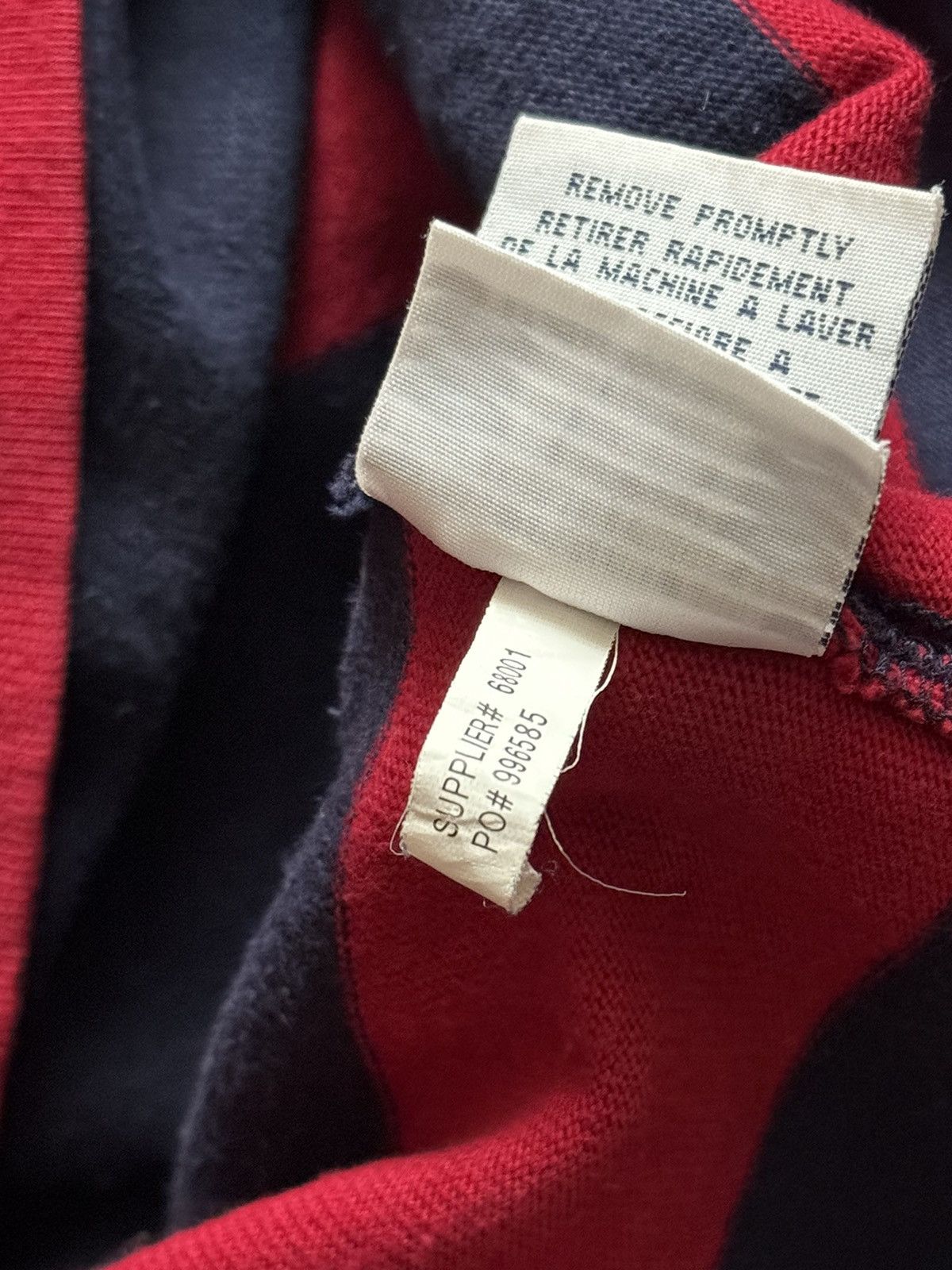 Polo Ralph Lauren × Vintage Polo Ralph Lauren M vintage sweatshirt rugby button up 90s Size US M / EU 48-50 / 2 - 15 Thumbnail