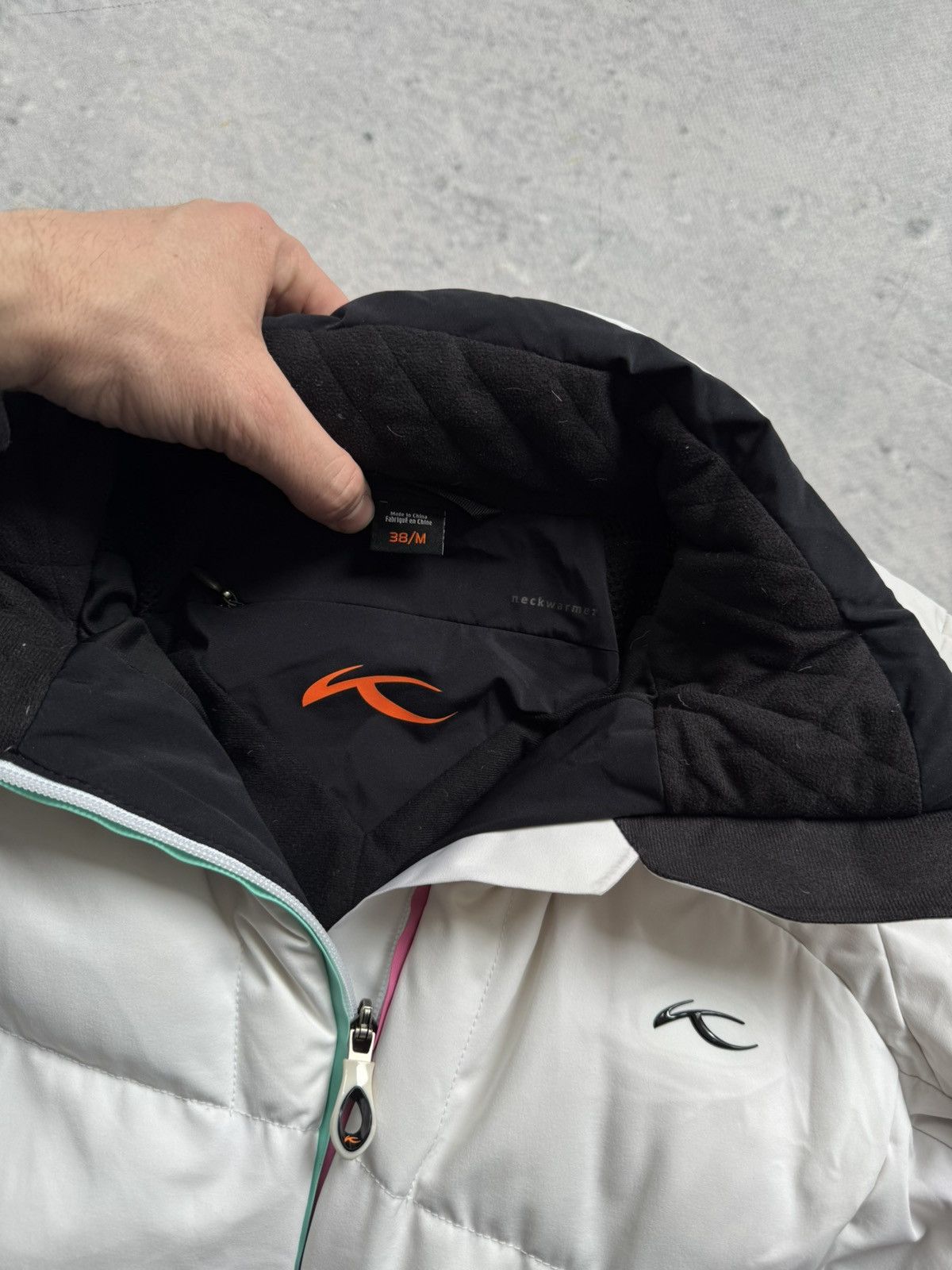 Designer × KJUS Kjus awesome white jacket ski Recco premium down Size M / US 6-8 / IT 42-44 - 8 Thumbnail