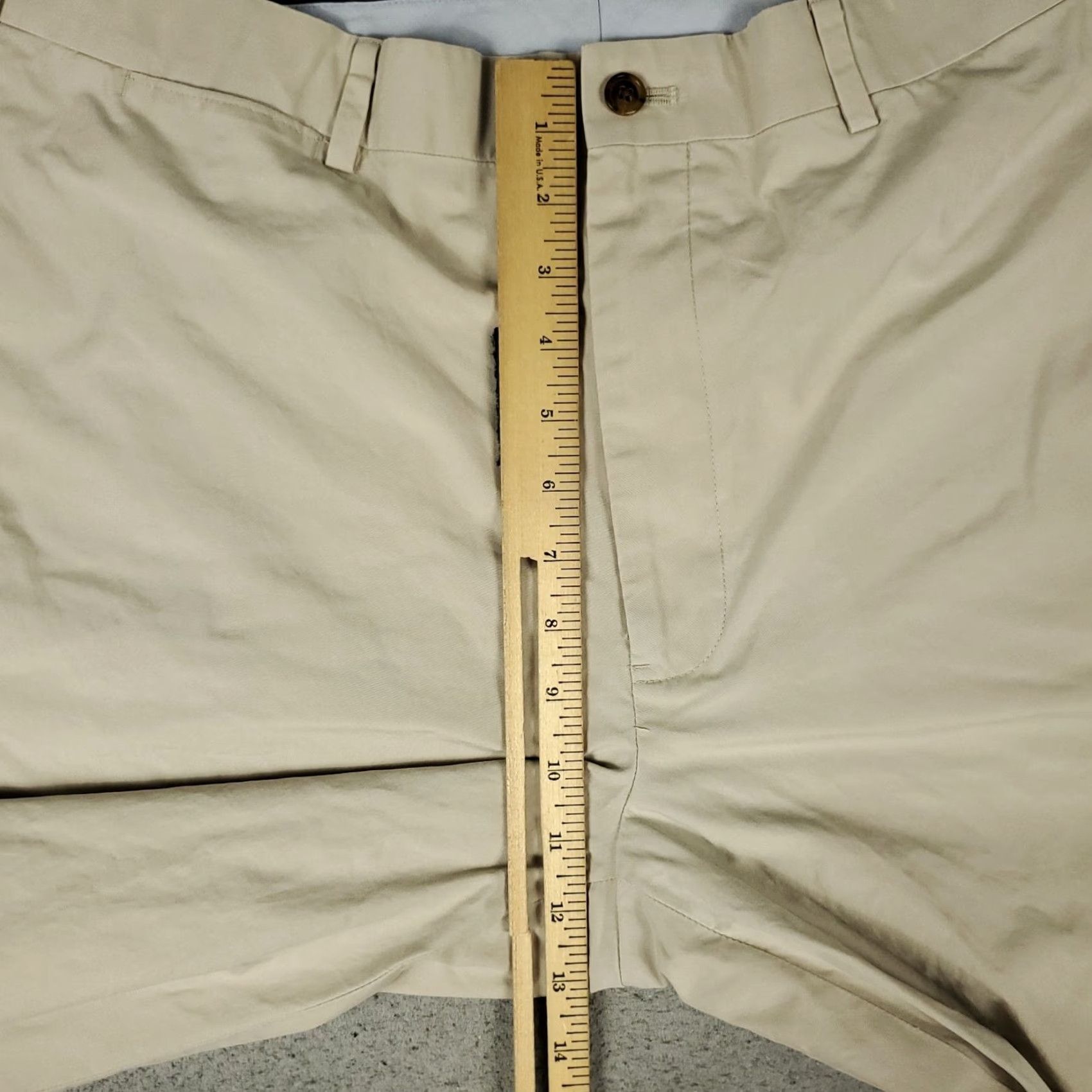 Brooks Brothers Brooks Brothers Pants Mens 38x30 Beige Chino Flat Front Regular Straight Sit Size US 38 / EU 54 - 5 Thumbnail