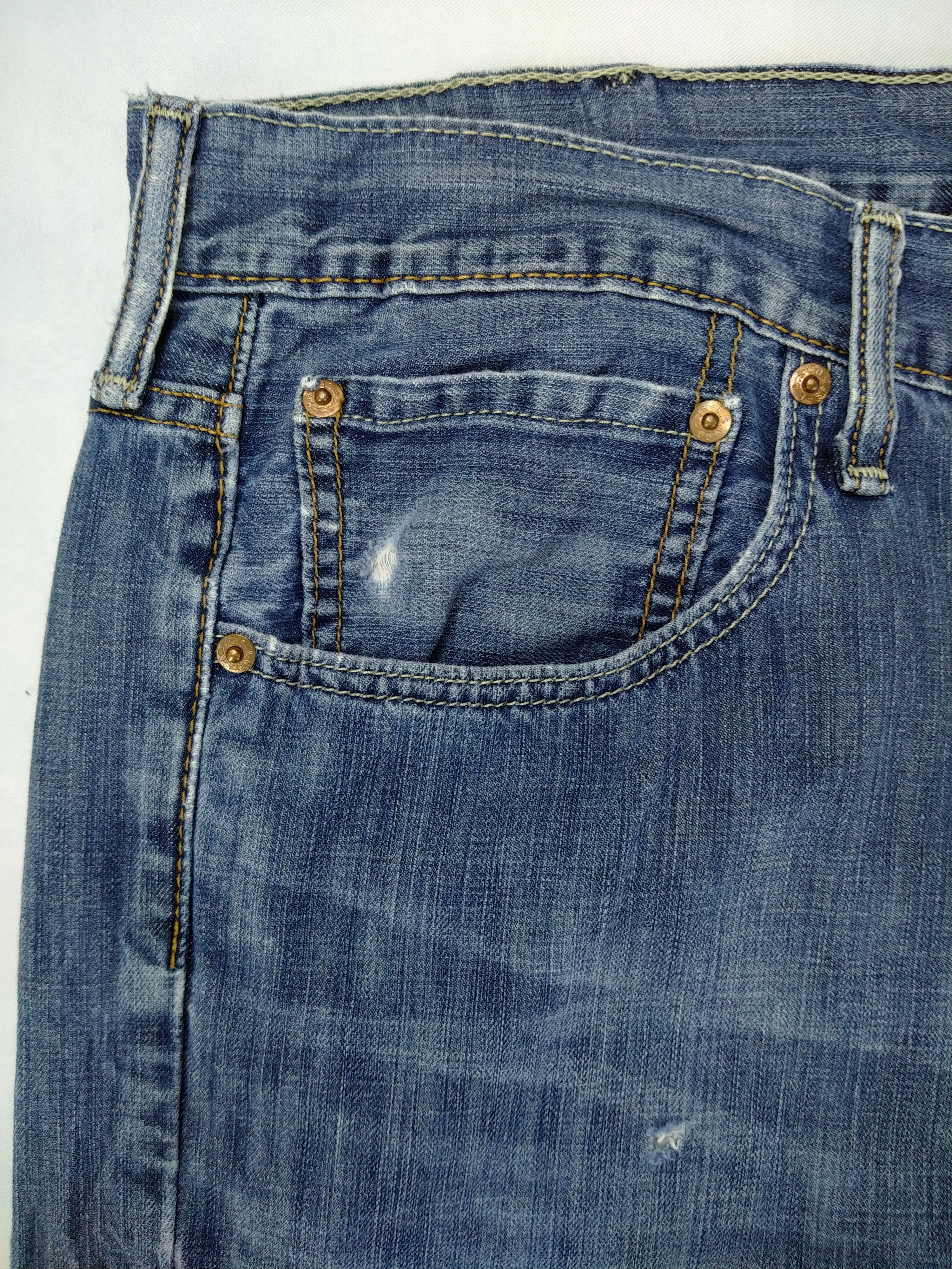 Levi's Vintage Levi's Distressed Denim 40x28.5 -JN389 Size US 40 / EU 56 - 19 Thumbnail