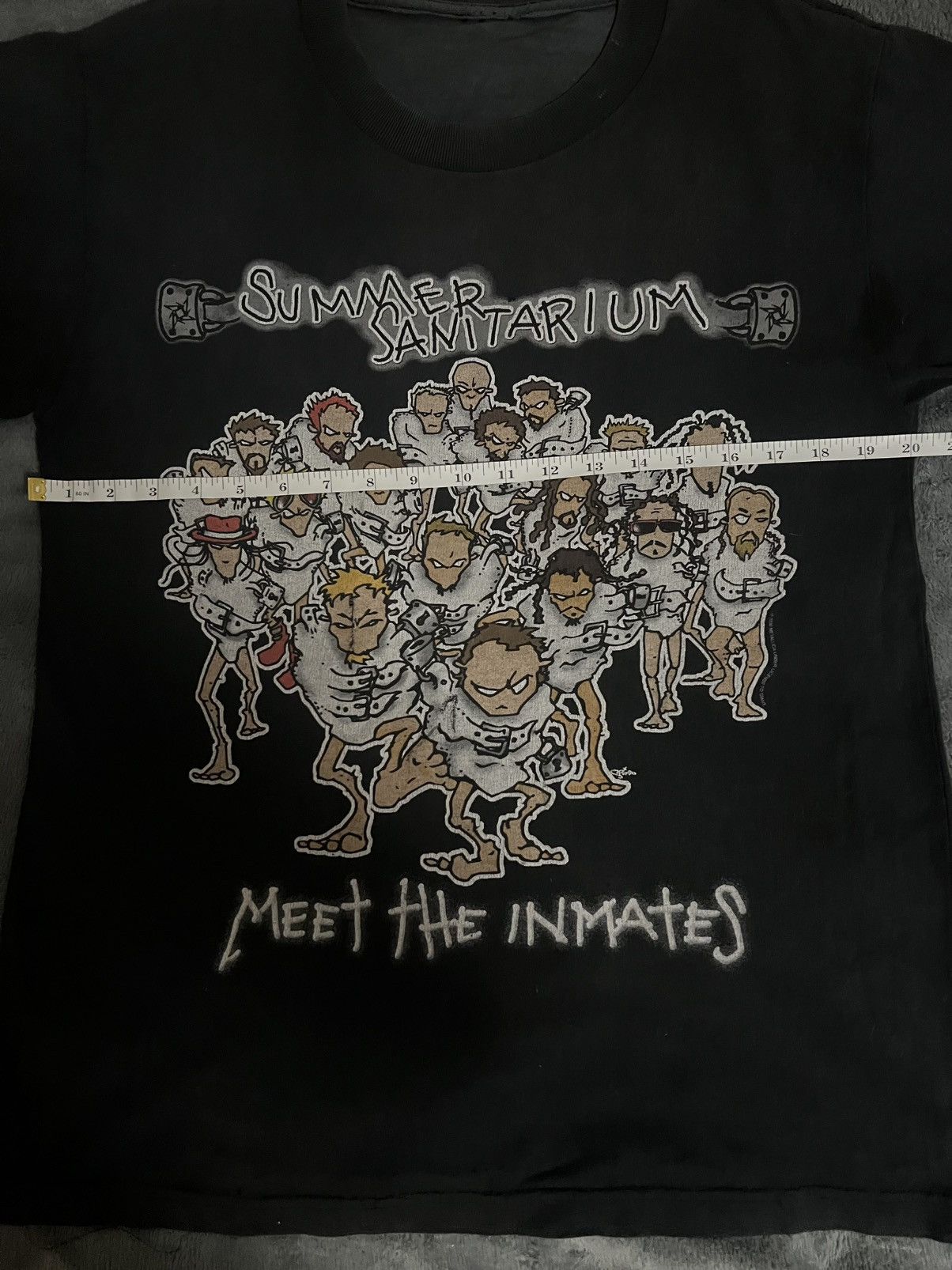 Vintage VTG.Metallica Sanitarium 2000's(Fixed Size L to M.) Size US M / EU 48-50 / 2 - 16 Thumbnail