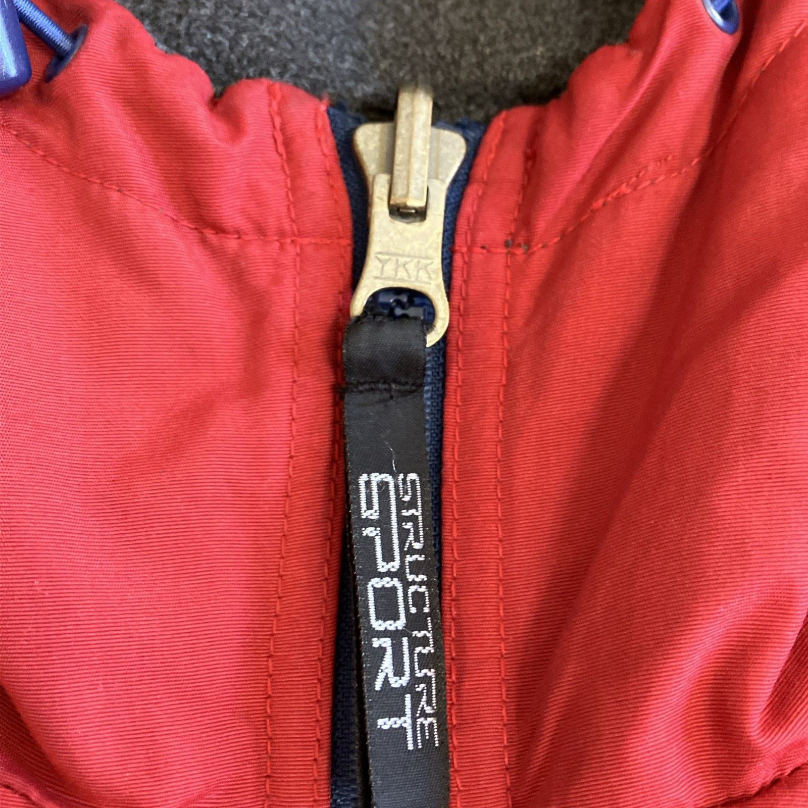 Structure Vintage Structure Sport Parka Jacket Men M Red Hood Pullover Size US M / EU 48-50 / 2 - 5 Thumbnail