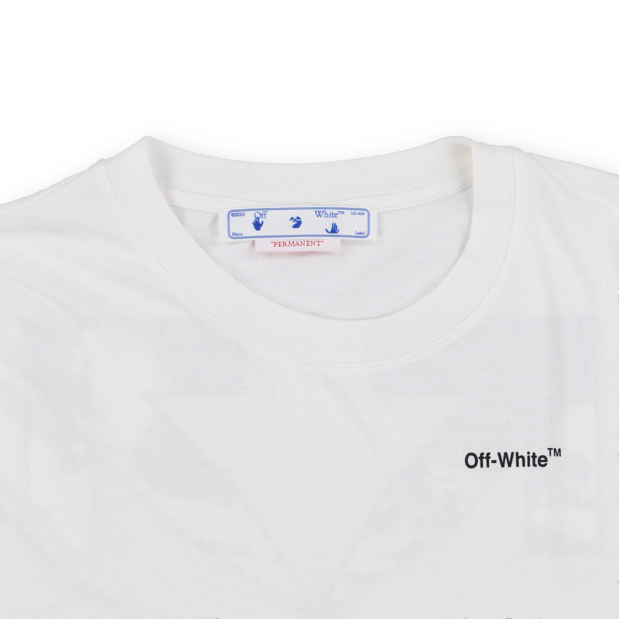 Off-White White Monochrome Caravaggio Arrows T-Shirt Size US XXL / EU 58 / 5 - 6 Thumbnail
