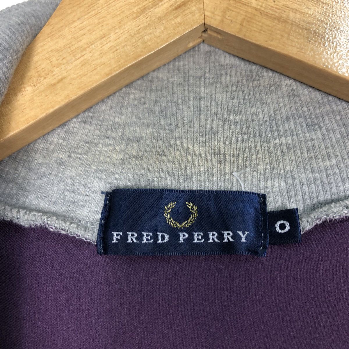 FRED × Fred Perry × Vintage Fred Perry Great Britain Rare Big Logo Sweater Jacket Medium Size US M / EU 48-50 / 2 - 16 Thumbnail