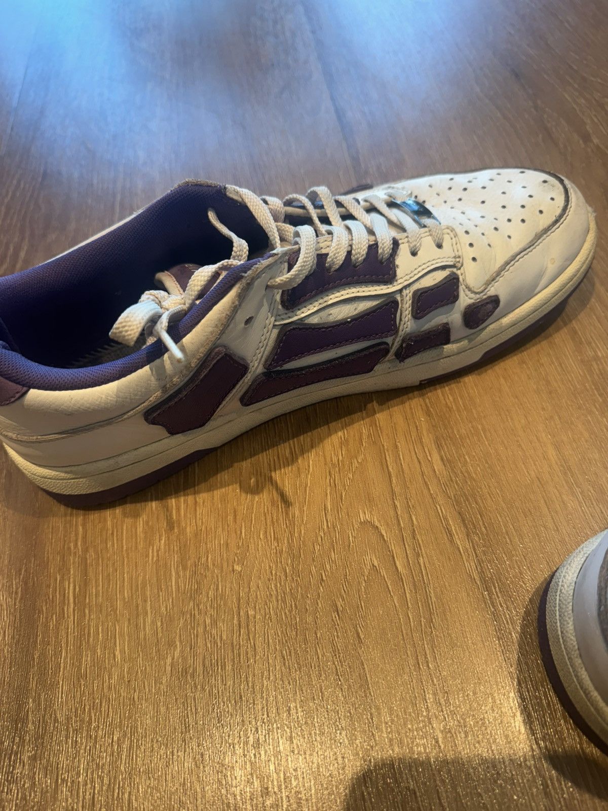 Amiri Amiri Skeleton Purple Sneakers Size US 10 / EU 43 - 4 Thumbnail