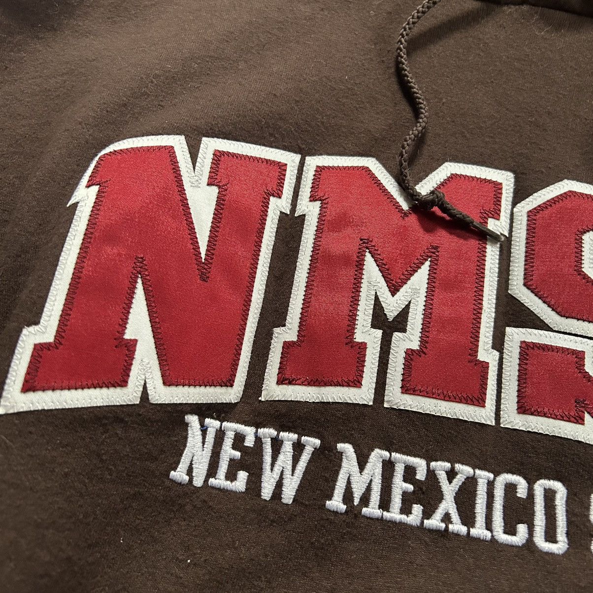 Champion NMSU BROWN BURGUNDY CREAM TACKLE TWiLL REVERSE WEAVE HOODiE Size US L / EU 52-54 / 3 - 5 Thumbnail