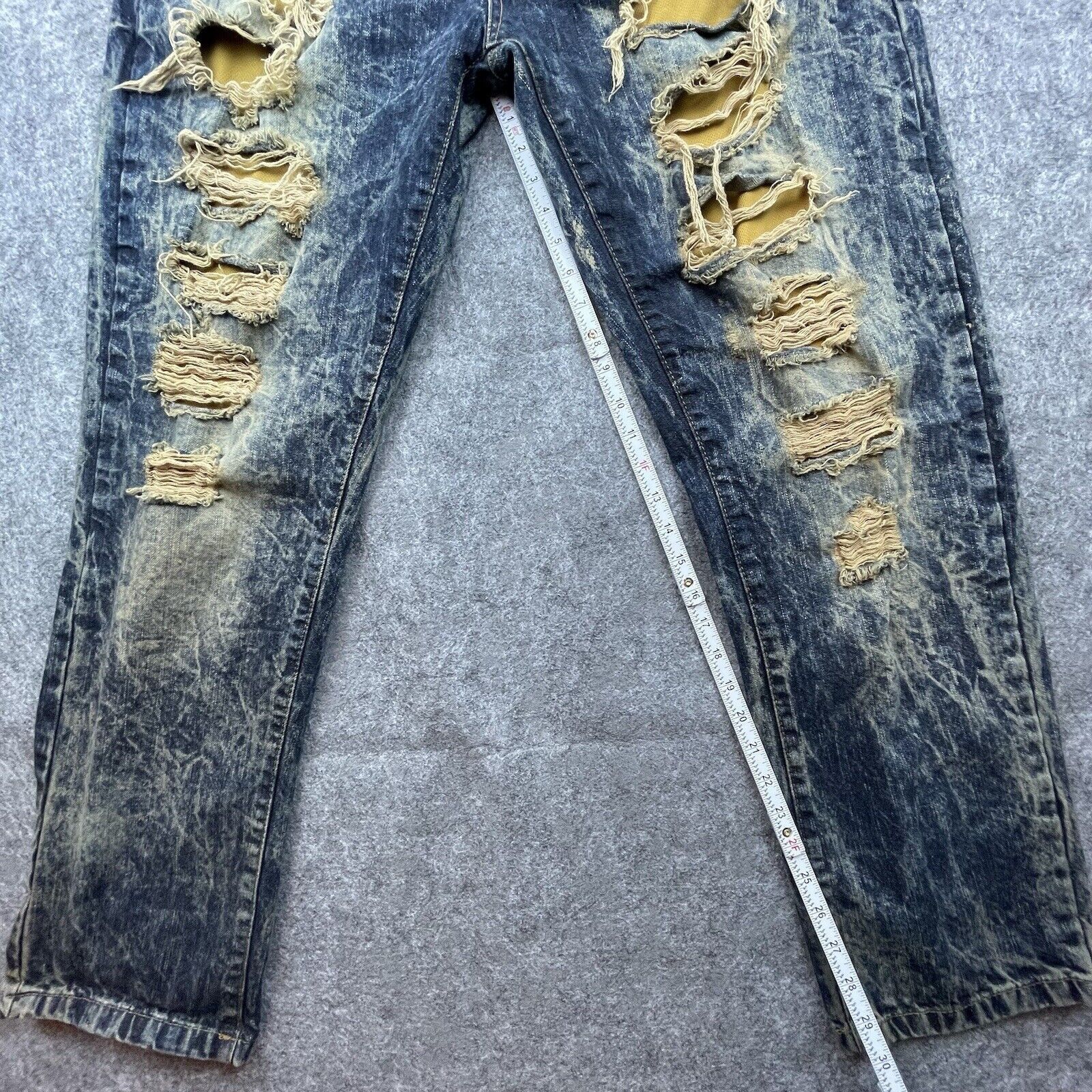 Southpole Southpole Jeans Mens 38 Y2K Streetwear Acid Ripped Thrashed Size US 38 / EU 54 - 8 Thumbnail