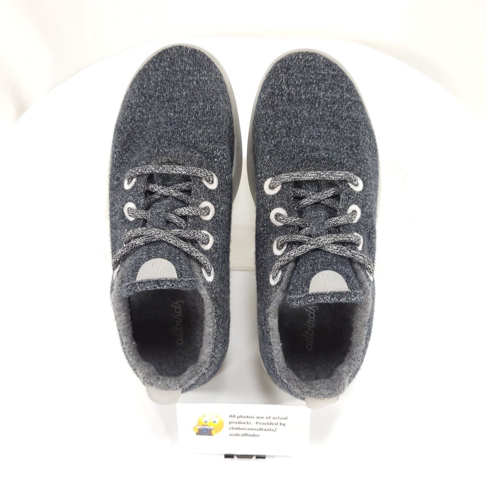 Allbirds Allbirds Wool Runner Running Shoe Womens Size 8 Gray White Size US 8 / IT 38 - 6 Thumbnail