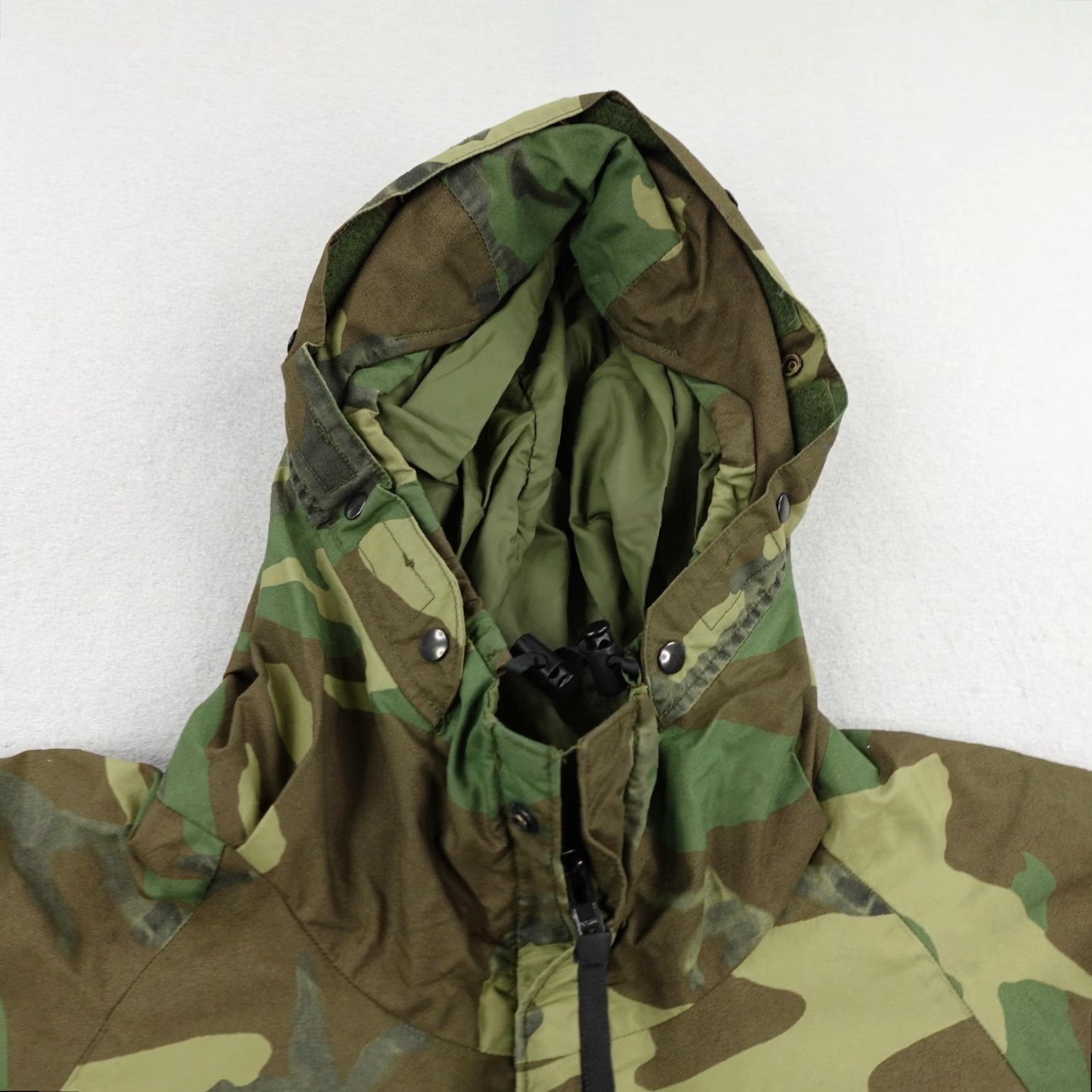 Alpha Industries VINTAGE Alpha Industries Coat Parka M Camo Green Navy Army Outdoor 90s Mens Size US M / EU 48-50 / 2 - 2 Thumbnail