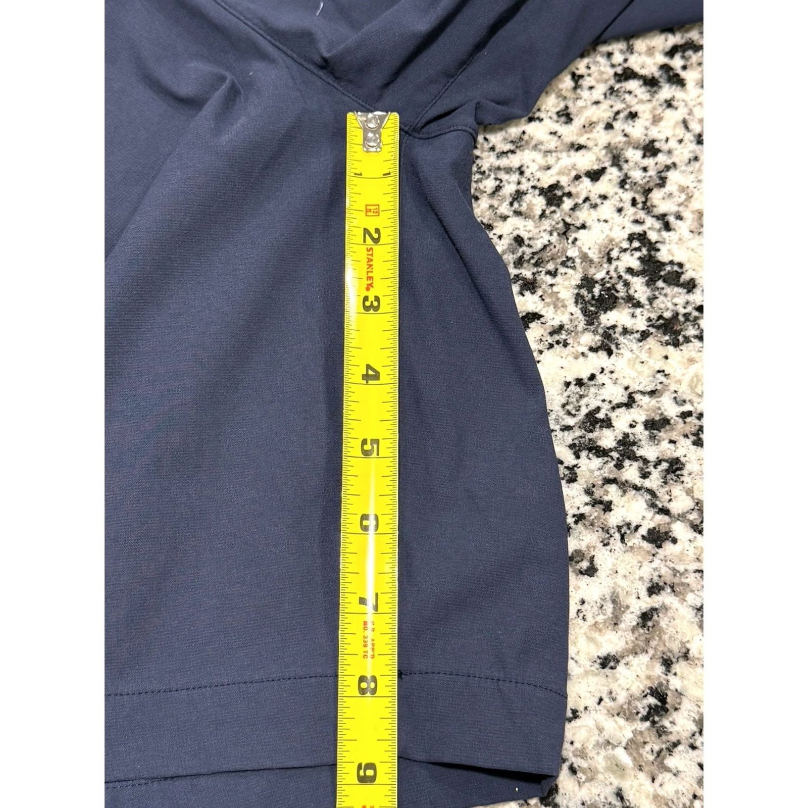 Lululemon Lululemon ABC Classic Fit Golf Shorts Blue Mens Casual 31 Chino Flat Front Pockets 9 Inseam Mid Rise Regular Size Type Slim? Size US 31 - 3 Thumbnail