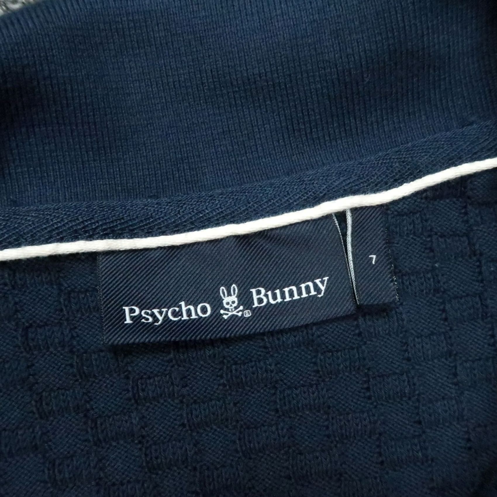 Psycho Bunny Psycho Bunny Polo Shirt Mens 2XL Blue Knit Cotton Short Sleeve Polo Golf Tennis Casual Business, 2XL Mens Blue Polo Shirt Size US XXL / EU 58 / 5 - 3 Thumbnail