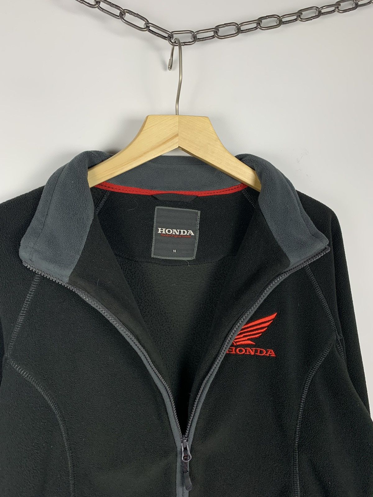 Honda Honda Racing Full Zip Sweatshirt Women’s Size 14 Black Size XL / US 12-14 / IT 48-50 - 6 Thumbnail