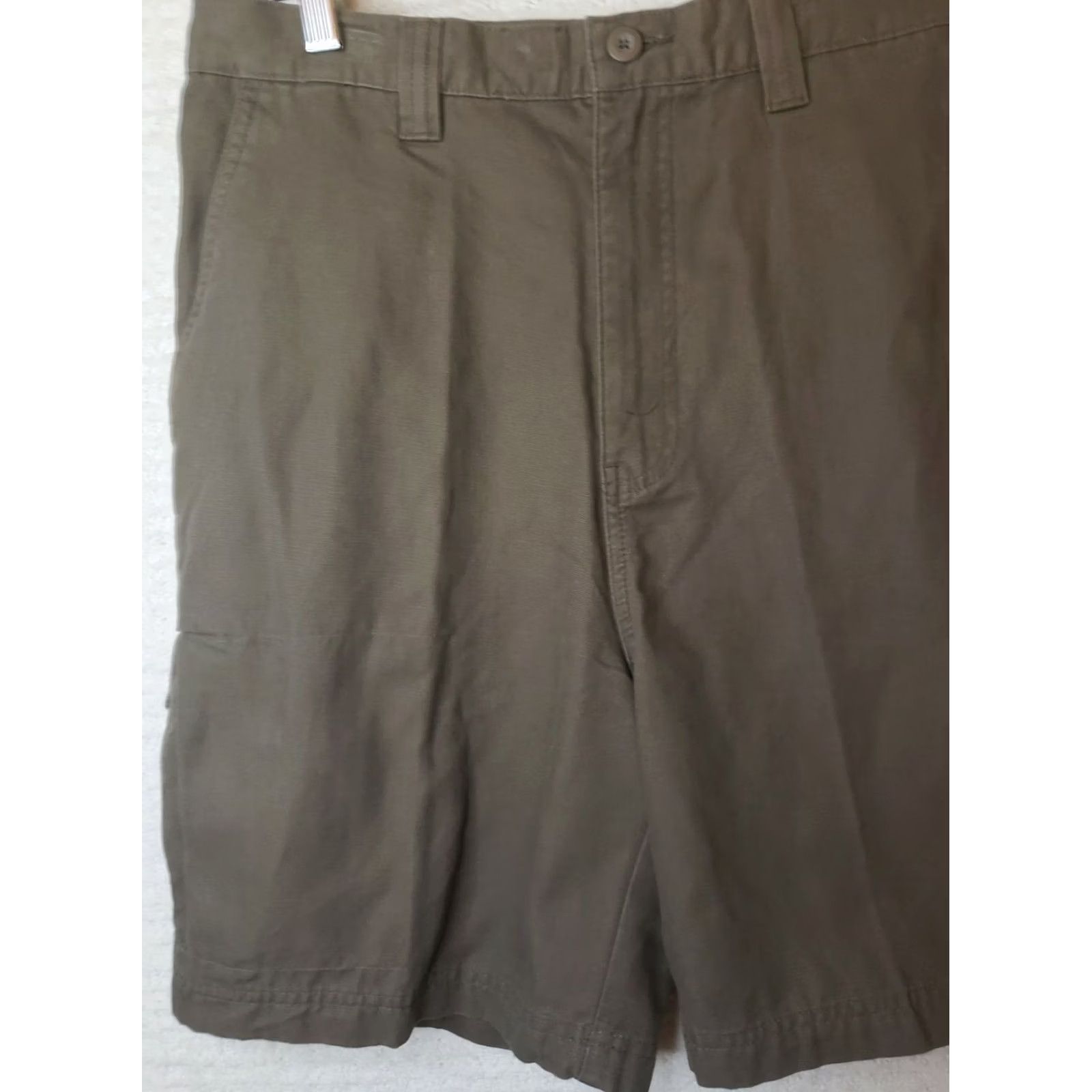 Vintage Saddlebred Cargo Shorts Men 34 Brown 8" Inseam New with Tags Regular Fit Plain Front Pocket Shorts Mens Size US 34 / EU 50 - 2 Thumbnail