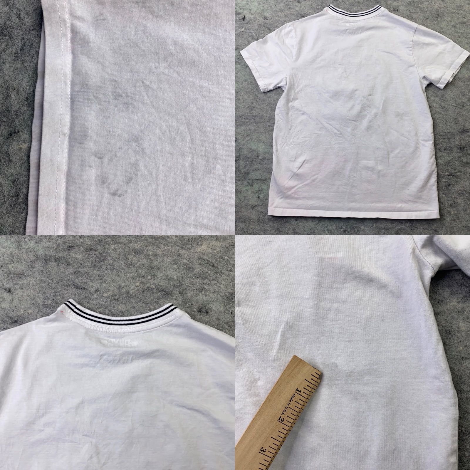 Vintage BKYS Shirt Mens Medium White Mouse Smoking Gun 3D Embroidery Stretch Hip Hop Retro Mens Size US M / EU 48-50 / 2 - 8 Thumbnail
