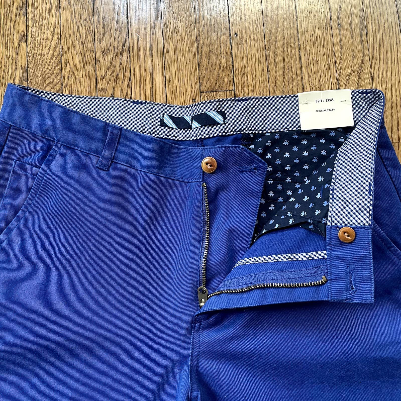 Brooks Brothers Brand new with tags Brooks Brothers Chino in Blue W32 L34 Size US 32 / EU 48 - 5 Thumbnail