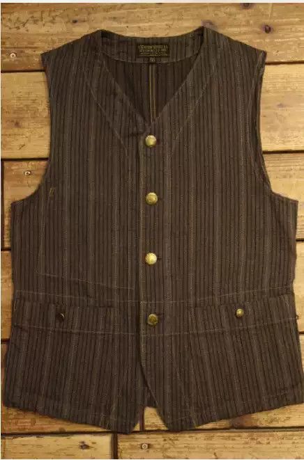 image of Freewheelers Vintage Men's Vests 2 in Greg (Size Medium)