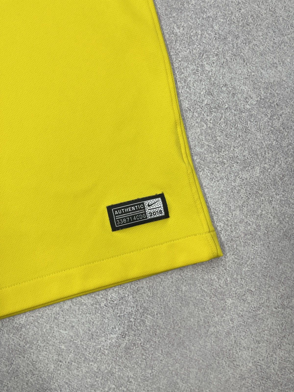 Nike Nike Brasil CBF Soccer Jersey Yellow T Shirt Football Size US S / EU 44-46 / 1 - 7 Thumbnail