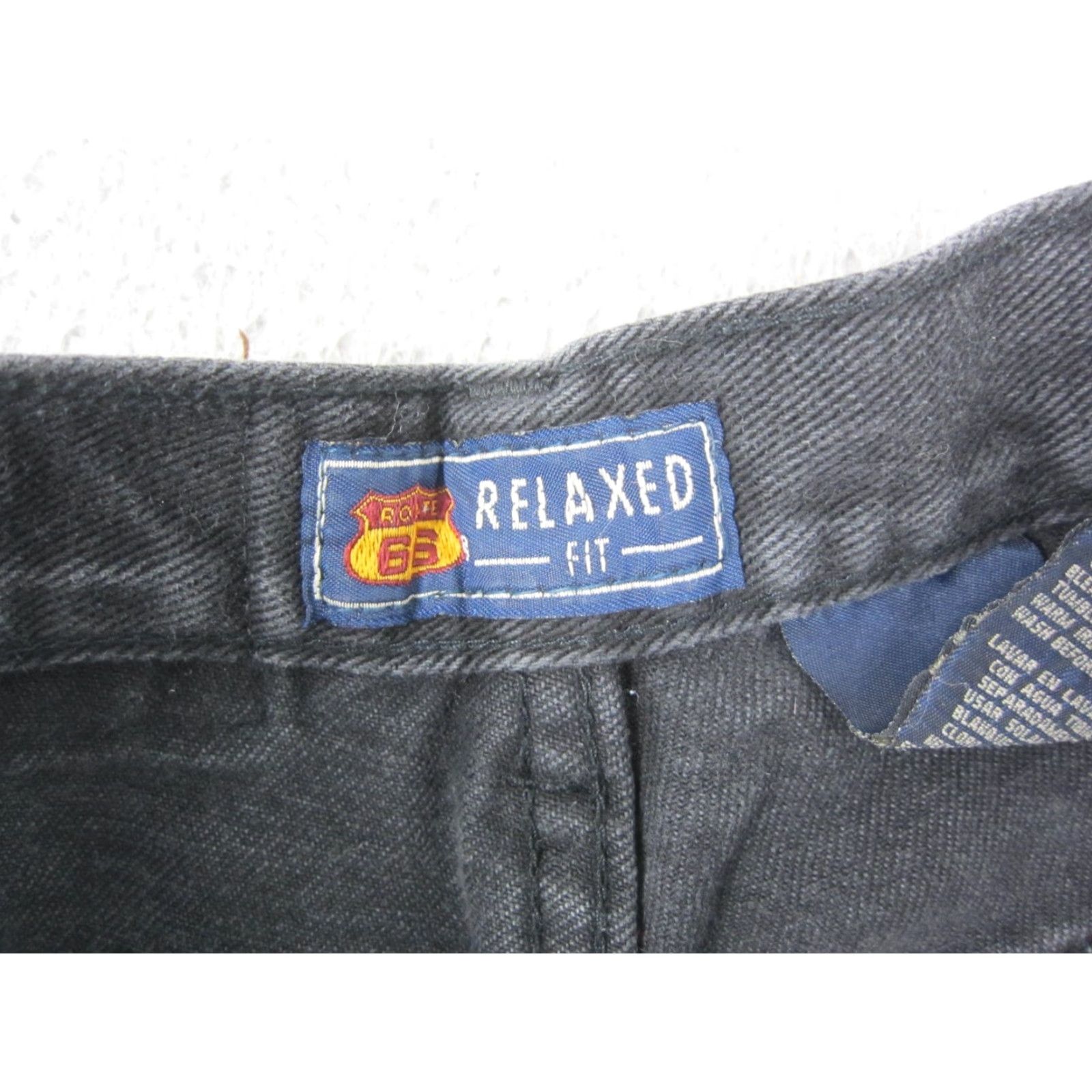Route 66 VINTAGE Route 66 Shorts Jeans Mens 32 Black Denim Jorts 90s Relaxed Fit 5-Pocket Denim Short Baggy Casual Workwear Summer Spring Mens Size US 32 / EU 48 - 3 Thumbnail