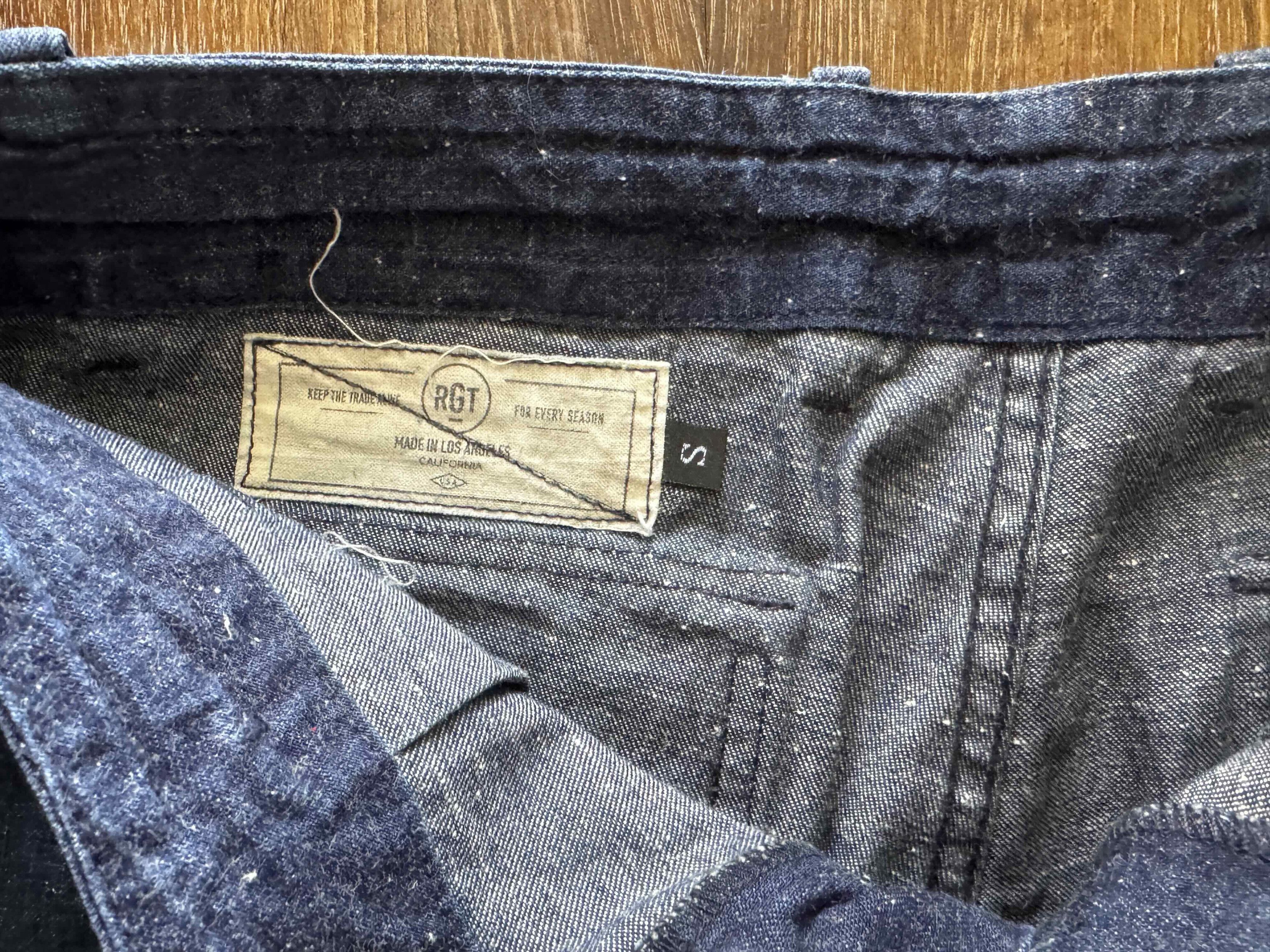 Rogue Territory Rouge Territory/RGT Rare Boarder Pant Japanese Neppy Denim Size US 32 / EU 48 - 3 Thumbnail