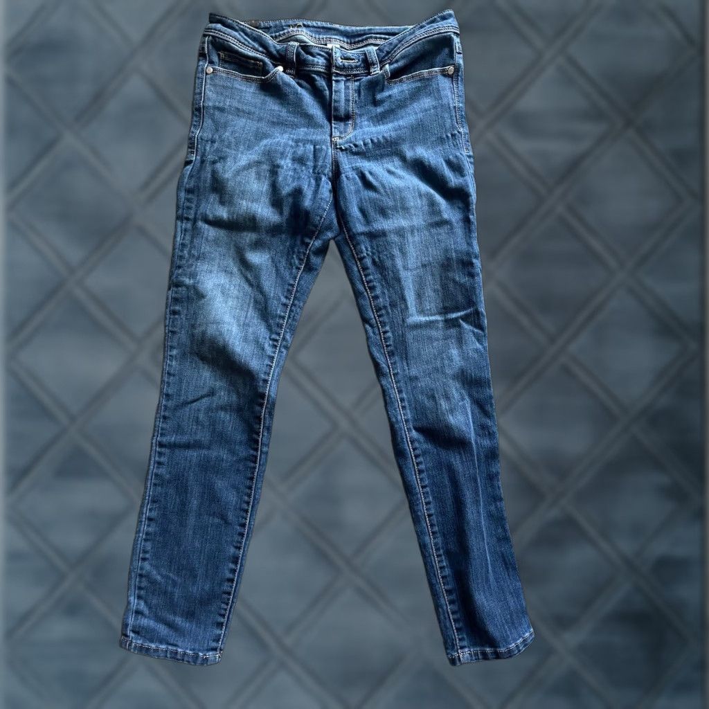Vintage LC Lauren Conrad Women Pants Skinny Stretch Dark Wash Blue Size 4 Size 27" / US 4 / IT 40 - 1 Thumbnail