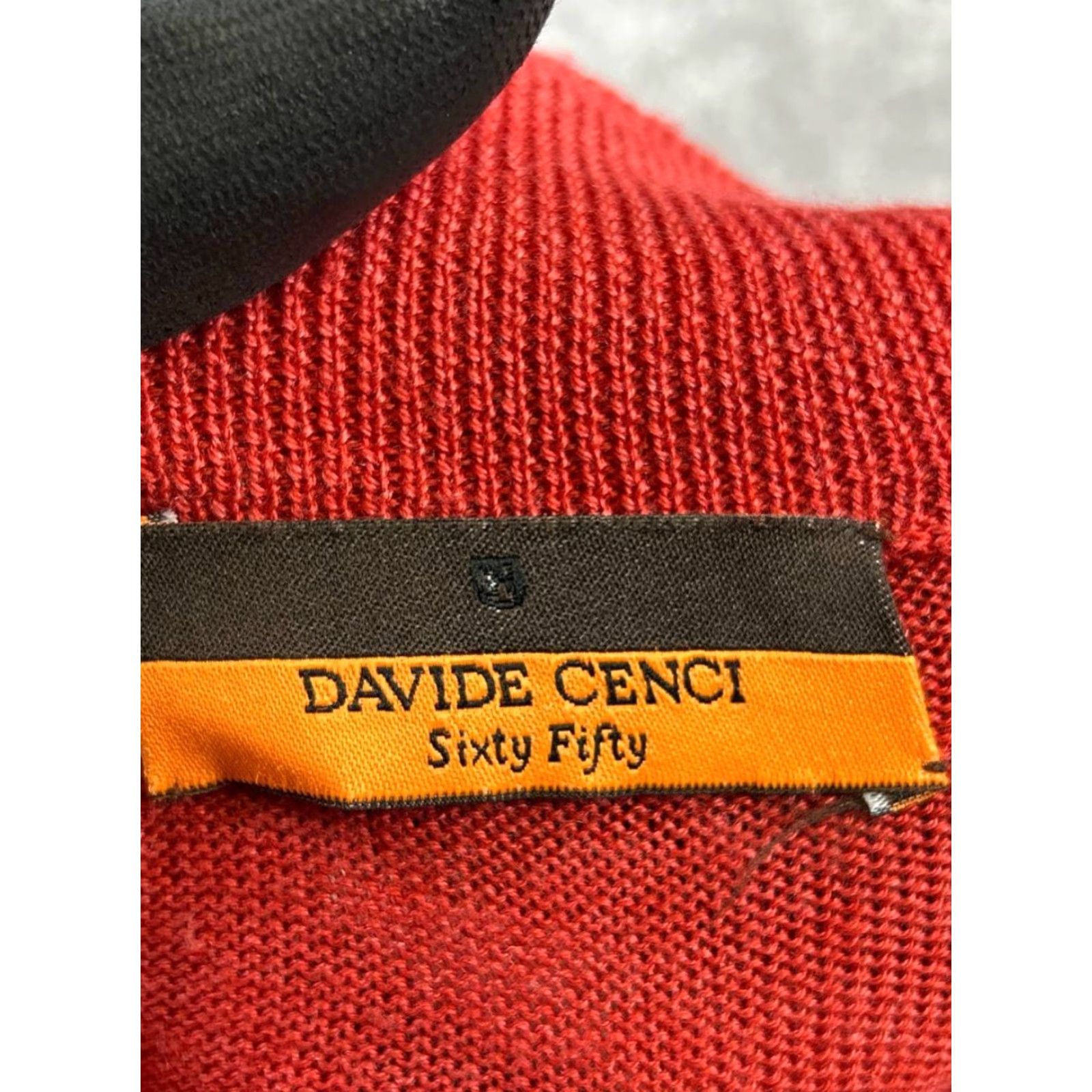 Vintage David Cenci Sweater Mens Large Red Wool Knit Pullover Shirt Adults Red David Cenci Pullover Knit Wool Size US L / EU 52-54 / 3 - 3 Thumbnail