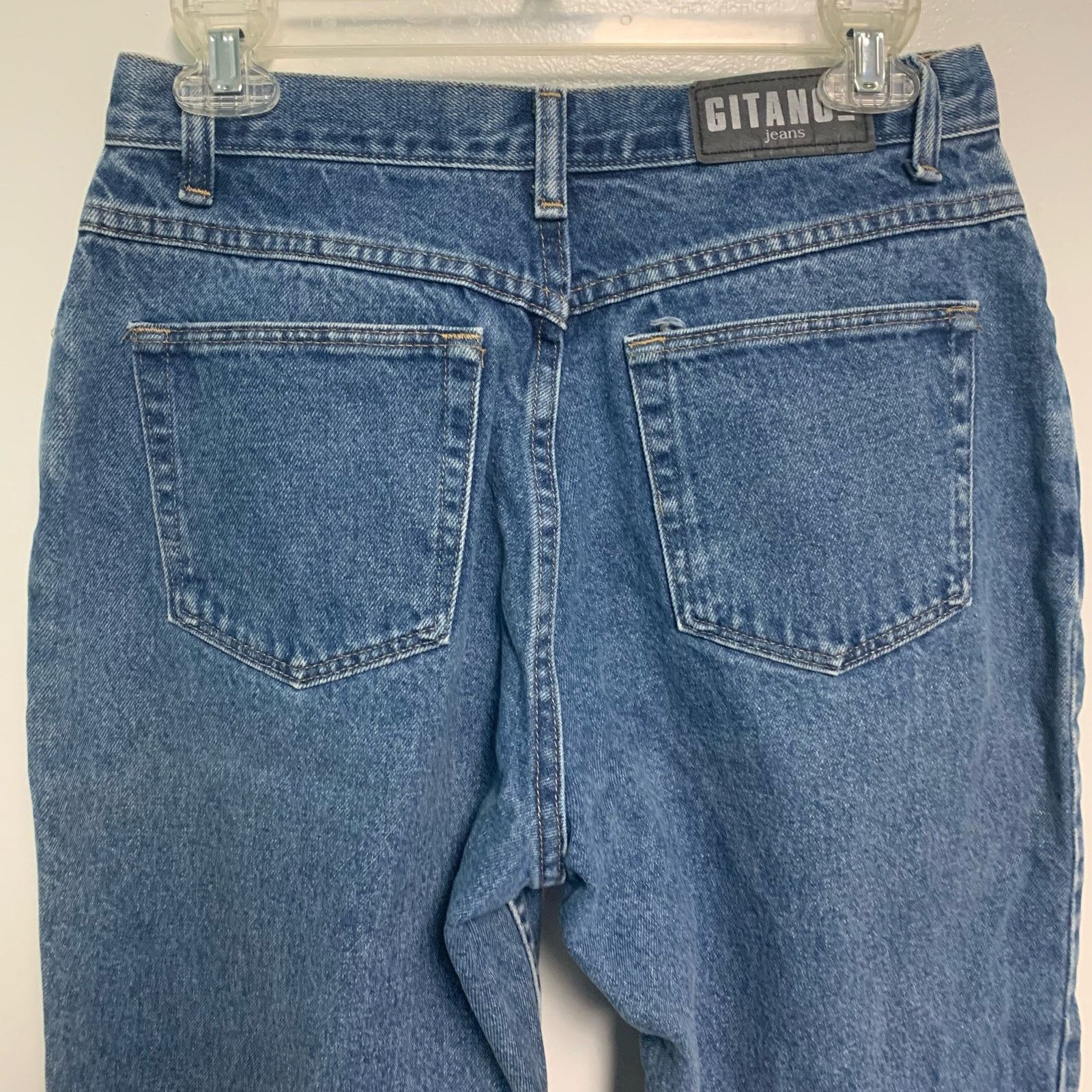 Vintage Gitano Vintage High Waisted Y2K Tapered Mom Jeans Size 12P Size 34" / US 12 / IT 48 - 4 Thumbnail