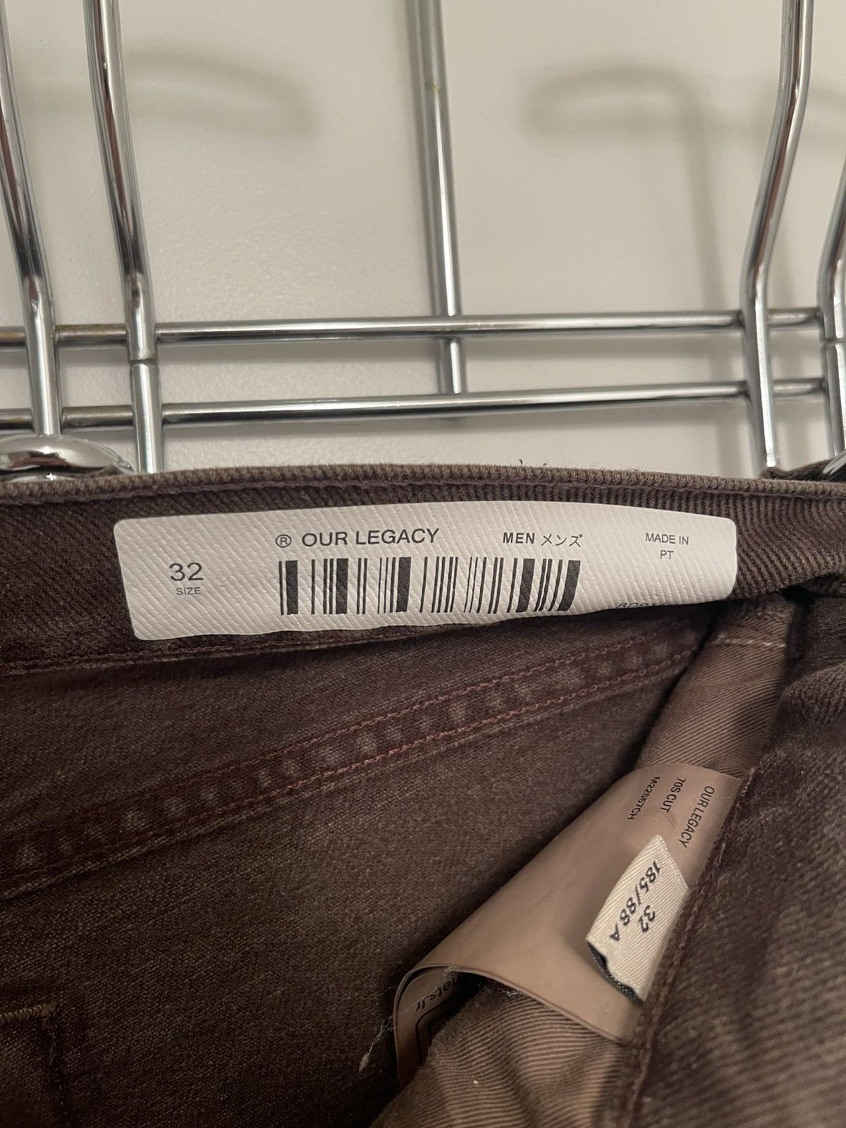 Our Legacy Our Legacy 70s Cut (Bootcut) 32 waist Choco Overdye Size US 32 / EU 48 - 6 Thumbnail