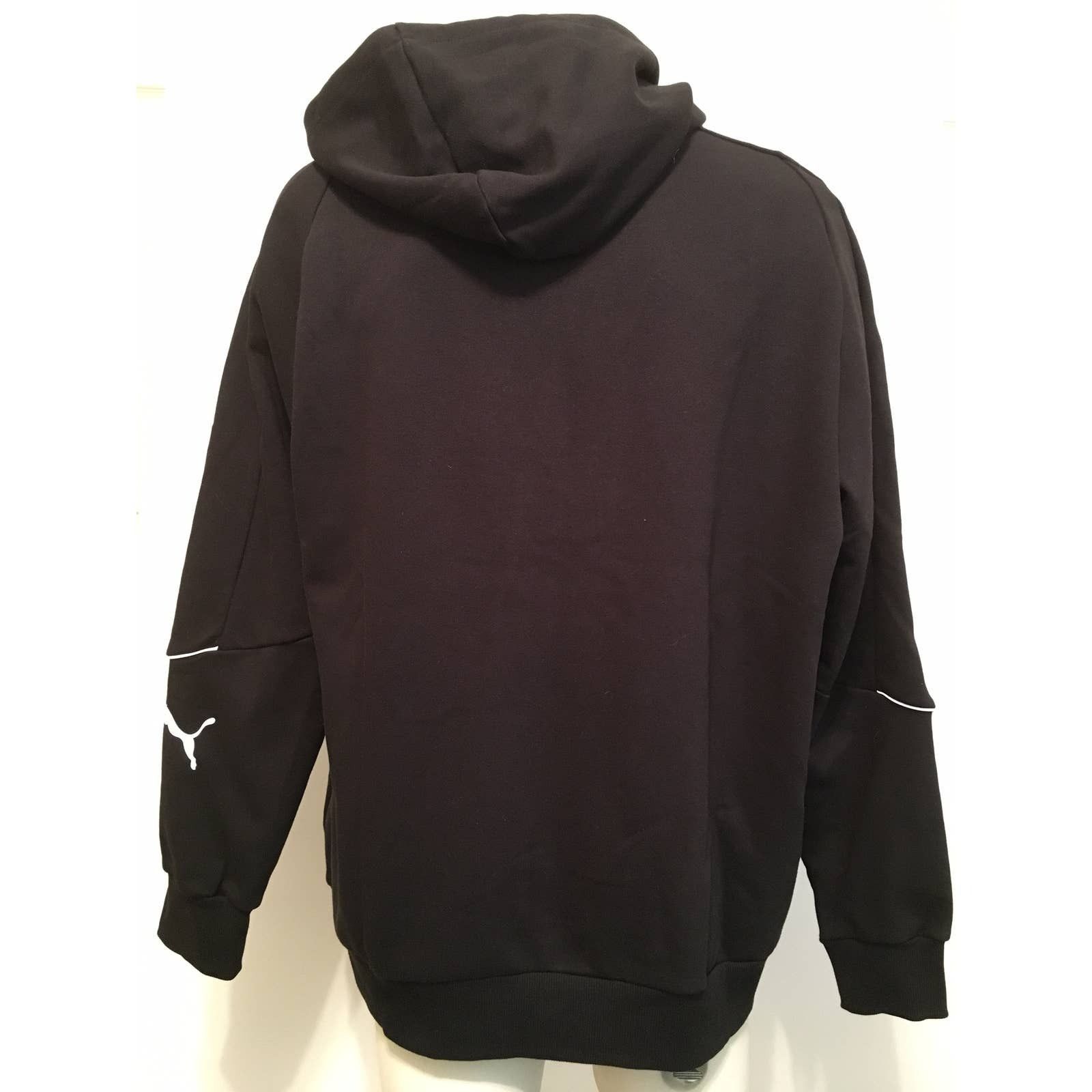 Puma Puma Size X-Large Hoodie Black/White Logo NWT Size US XL / EU 56 / 4 - 3 Thumbnail