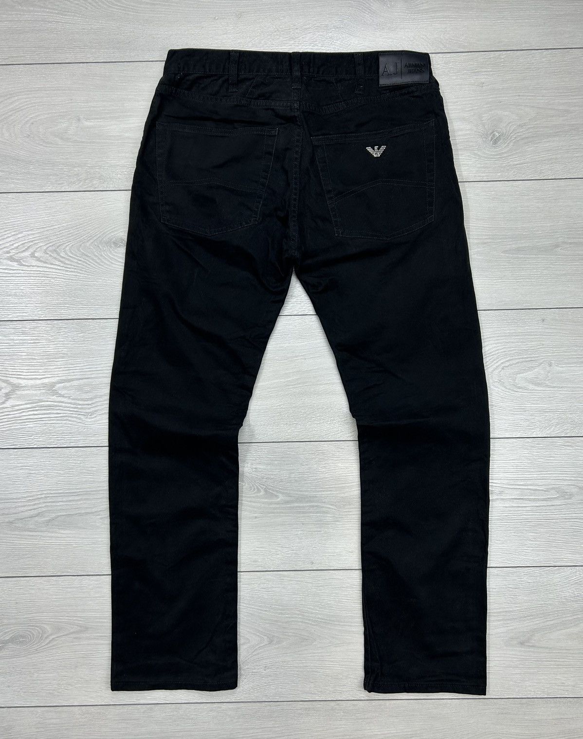 Armani Armani Casual Black pant Size 31/34 Size US 31 - 1 Thumbnail
