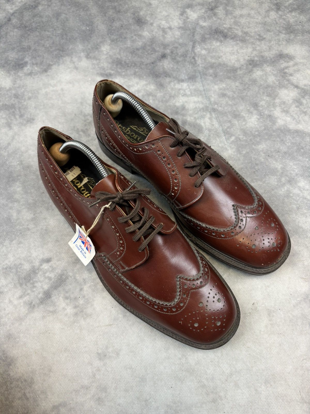 Japanese Brand × Vintage Vintage Casual Leather Formal Boots New Made Uk Avantgarde Size US 11 / EU 44 - 2 Thumbnail
