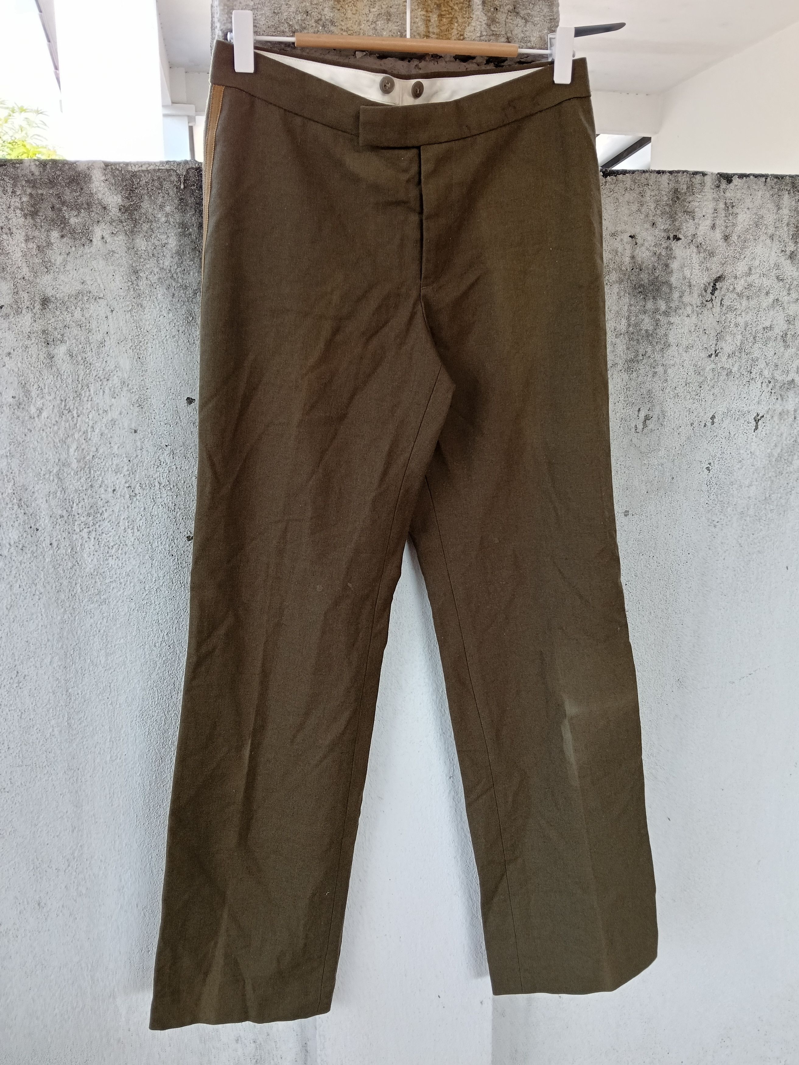 Japanese Brand 💥 Hemwork Unlimited Japanese Wool Pants 💥 Size US 30 / EU 46 - 3 Thumbnail
