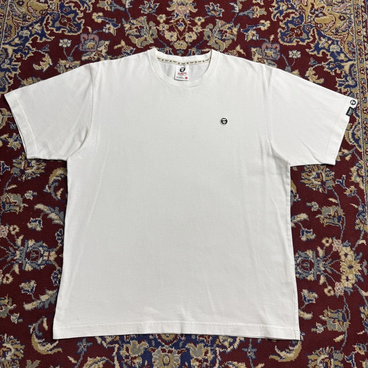 Bape Aape BY A Bathing Ape Bape head logo tee y2k Nigo Size US L / EU 52-54 / 3 - 6 Thumbnail